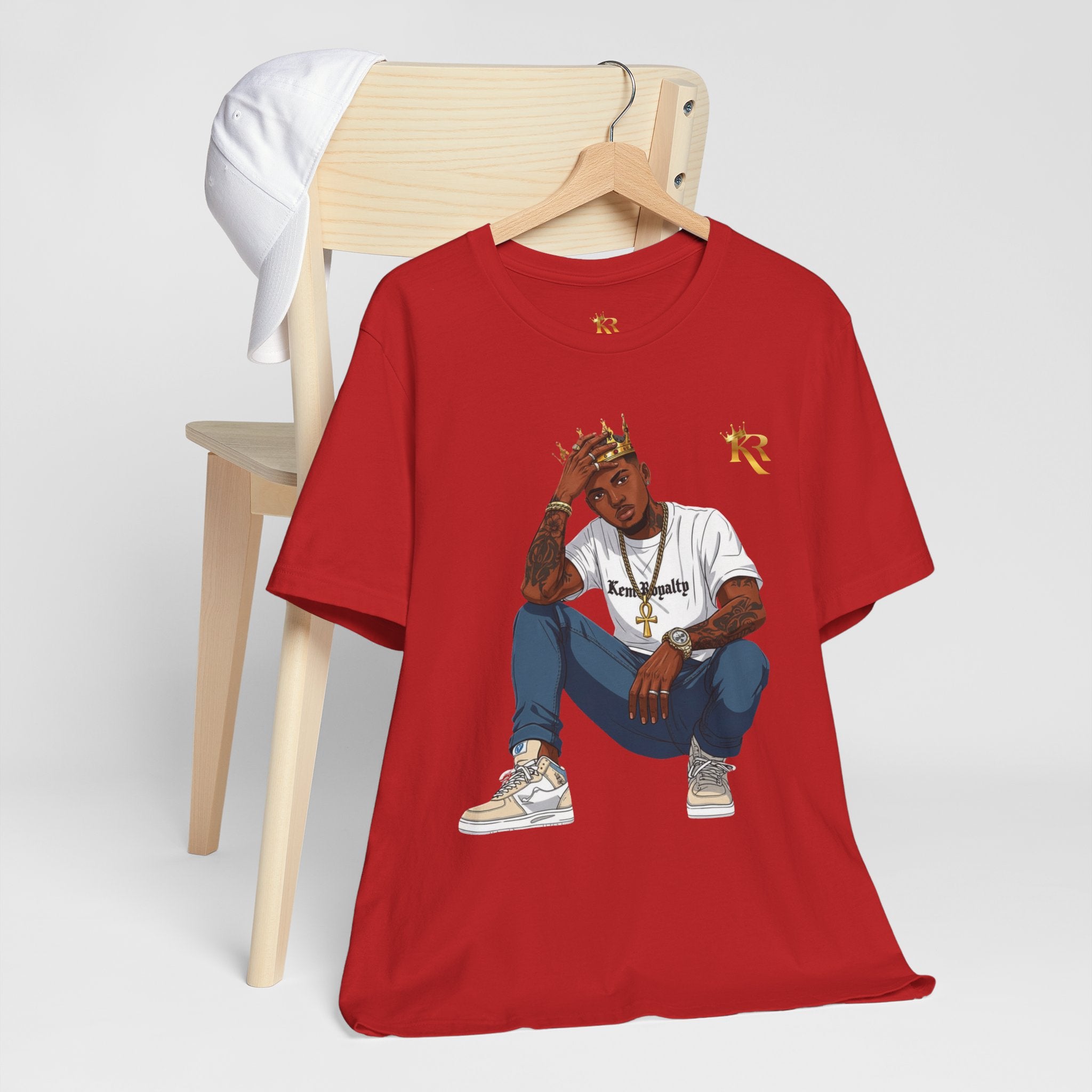 Men's Stylish King T-shirt, Gift for Men