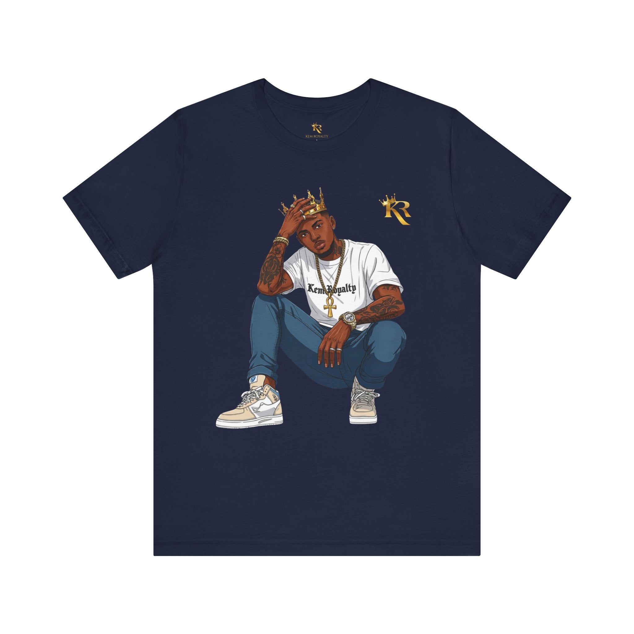 Men's Stylish King T-shirt, Gift for Men