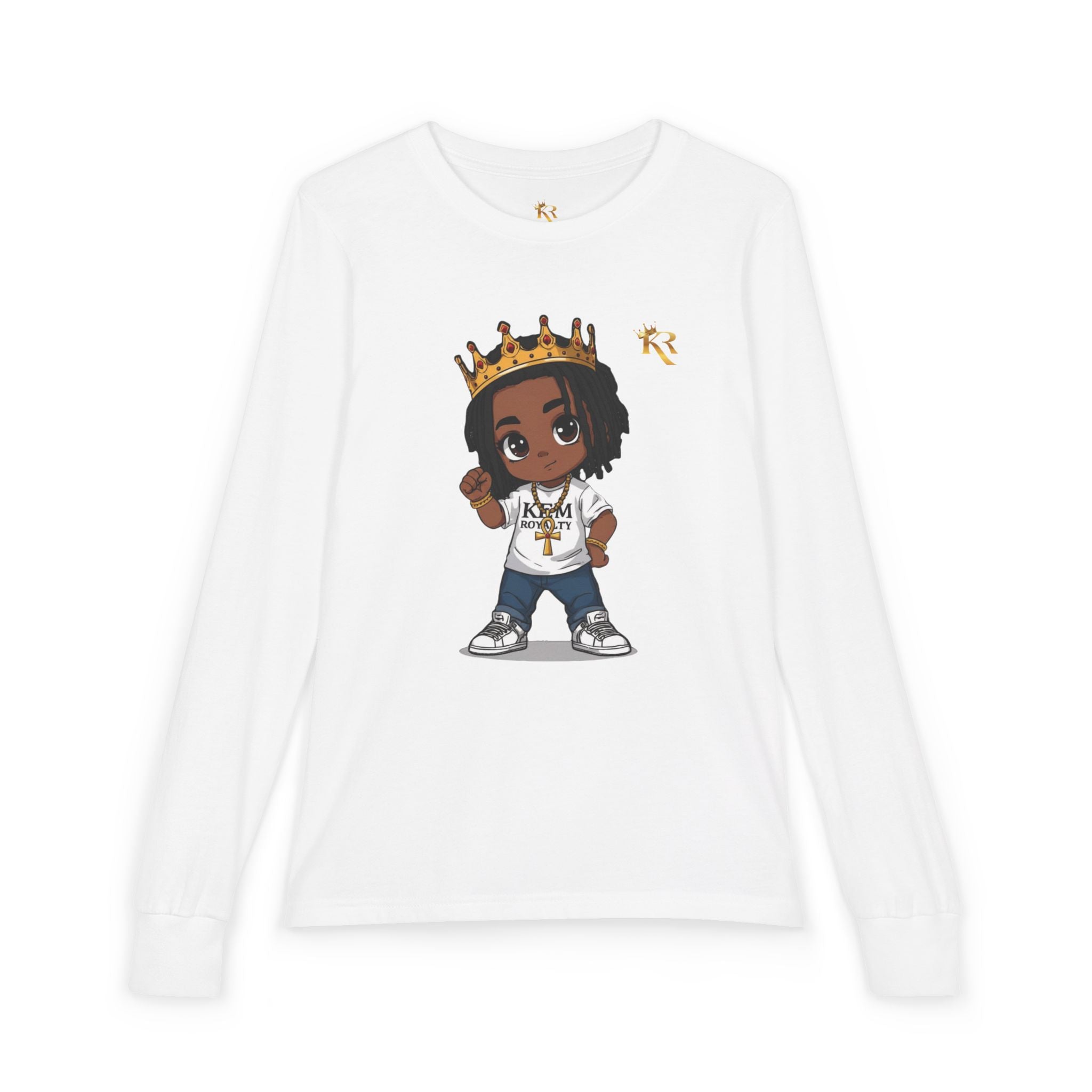 Boys Youth Jersey Long Sleeve Tee, Gift For Youth Boys