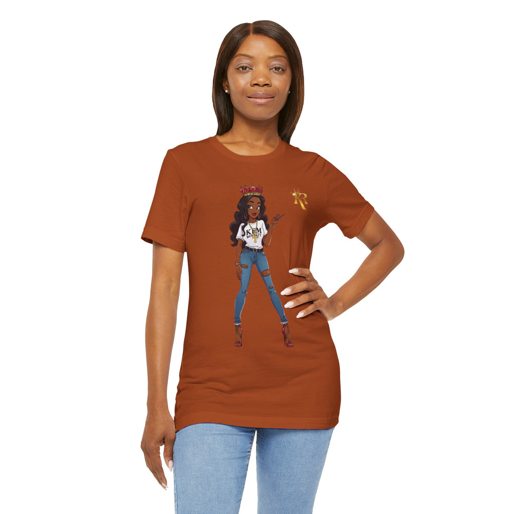 Women Stylish Queen T-Shirt, Cute Gift for Women