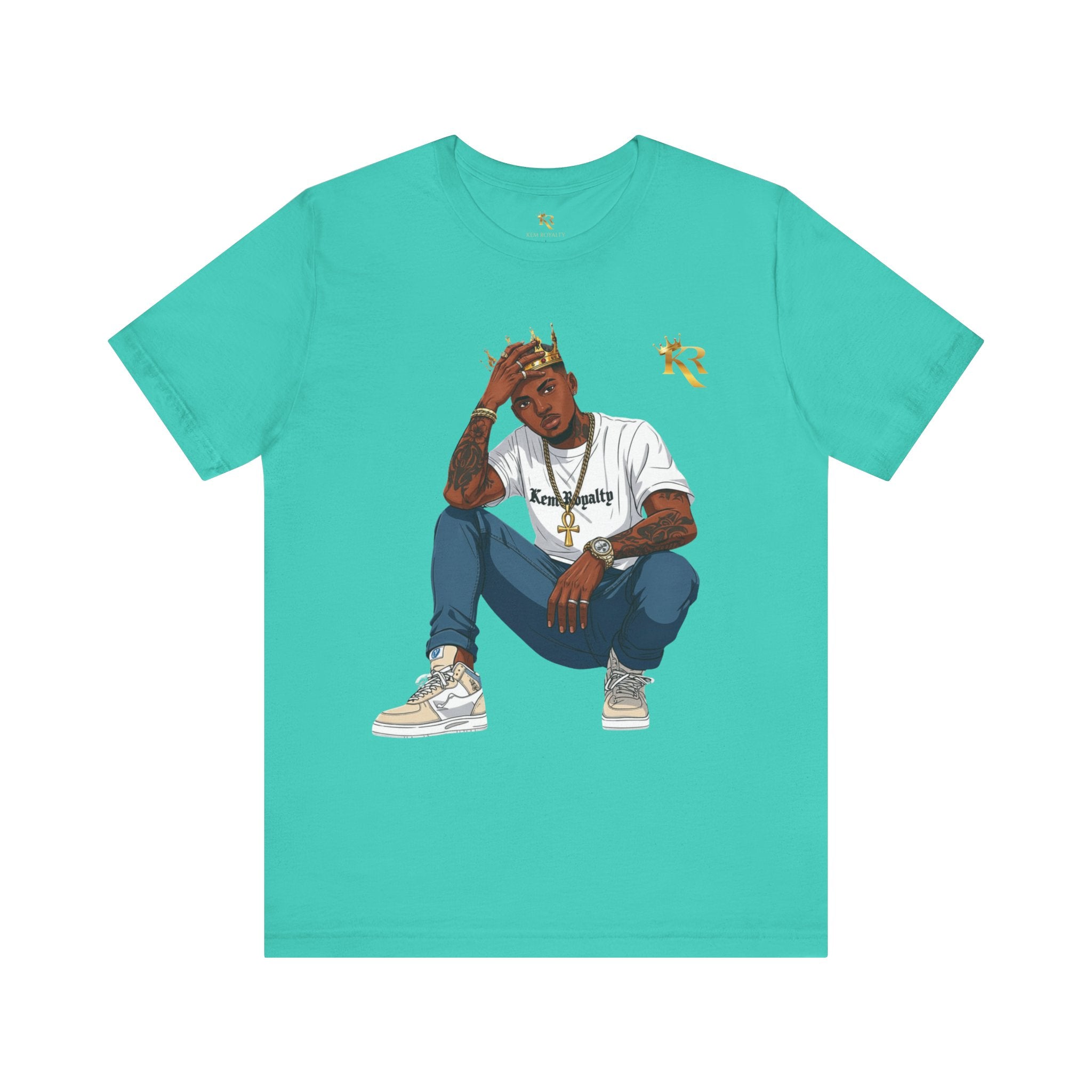Men's Stylish King T-shirt, Gift for Men