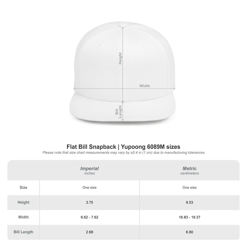 KEM ROYALTY Stylish Flat Bill Snapback, Gift For Men & Women