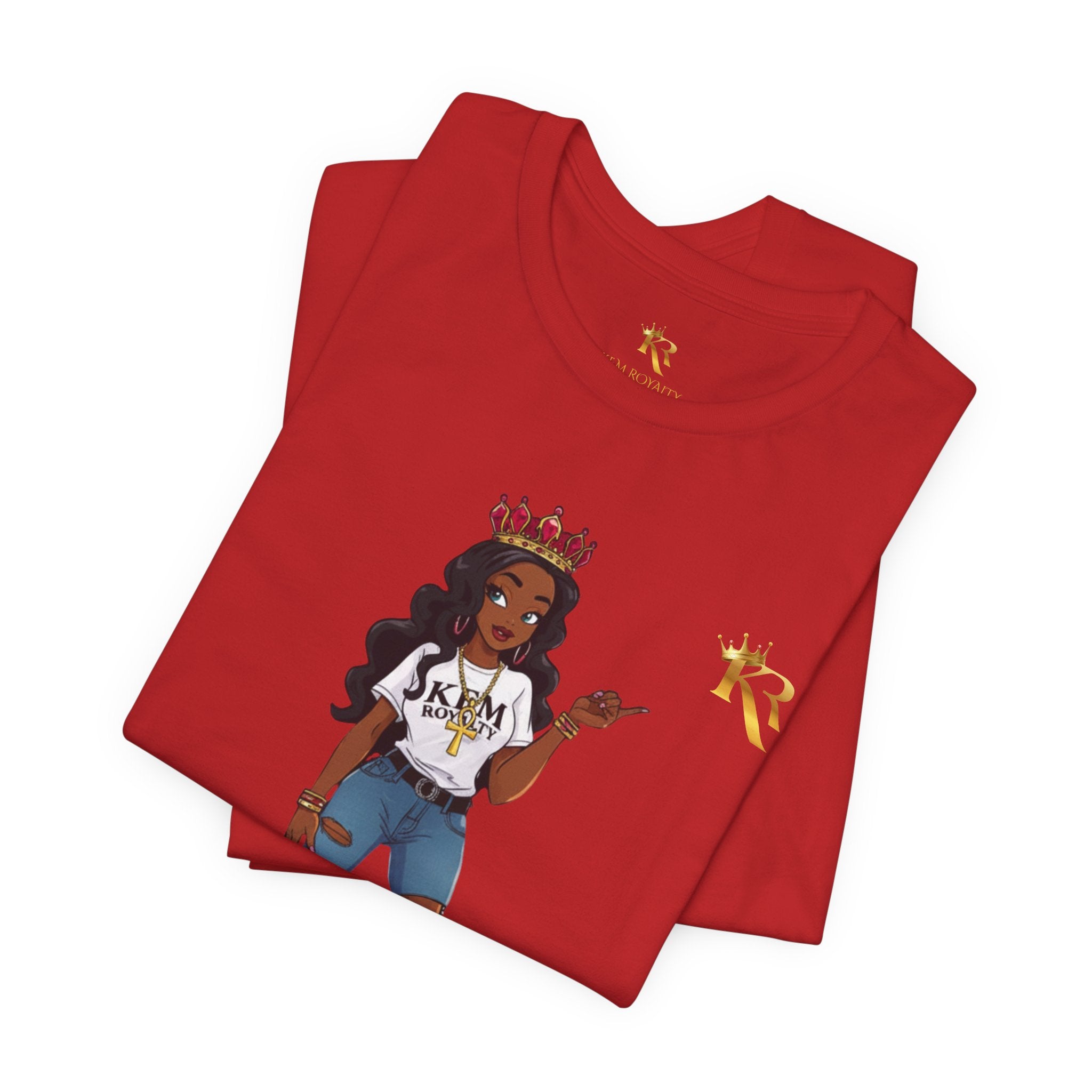 Women Stylish Queen T-Shirt, Cute Gift for Women