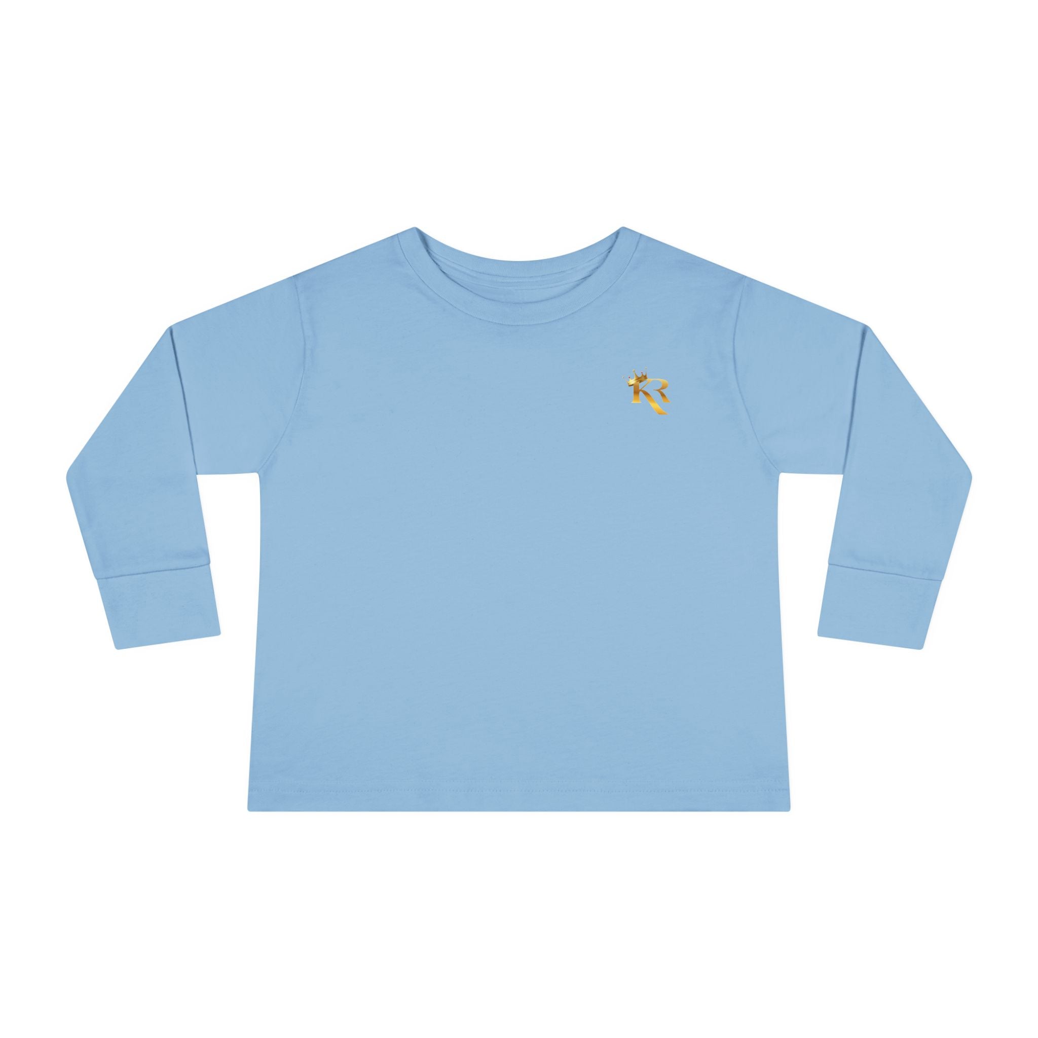 Toddler Unisex Long Sleeve Logo KEM ROYALTY Tee, Gift For Toddler Girls & Boys