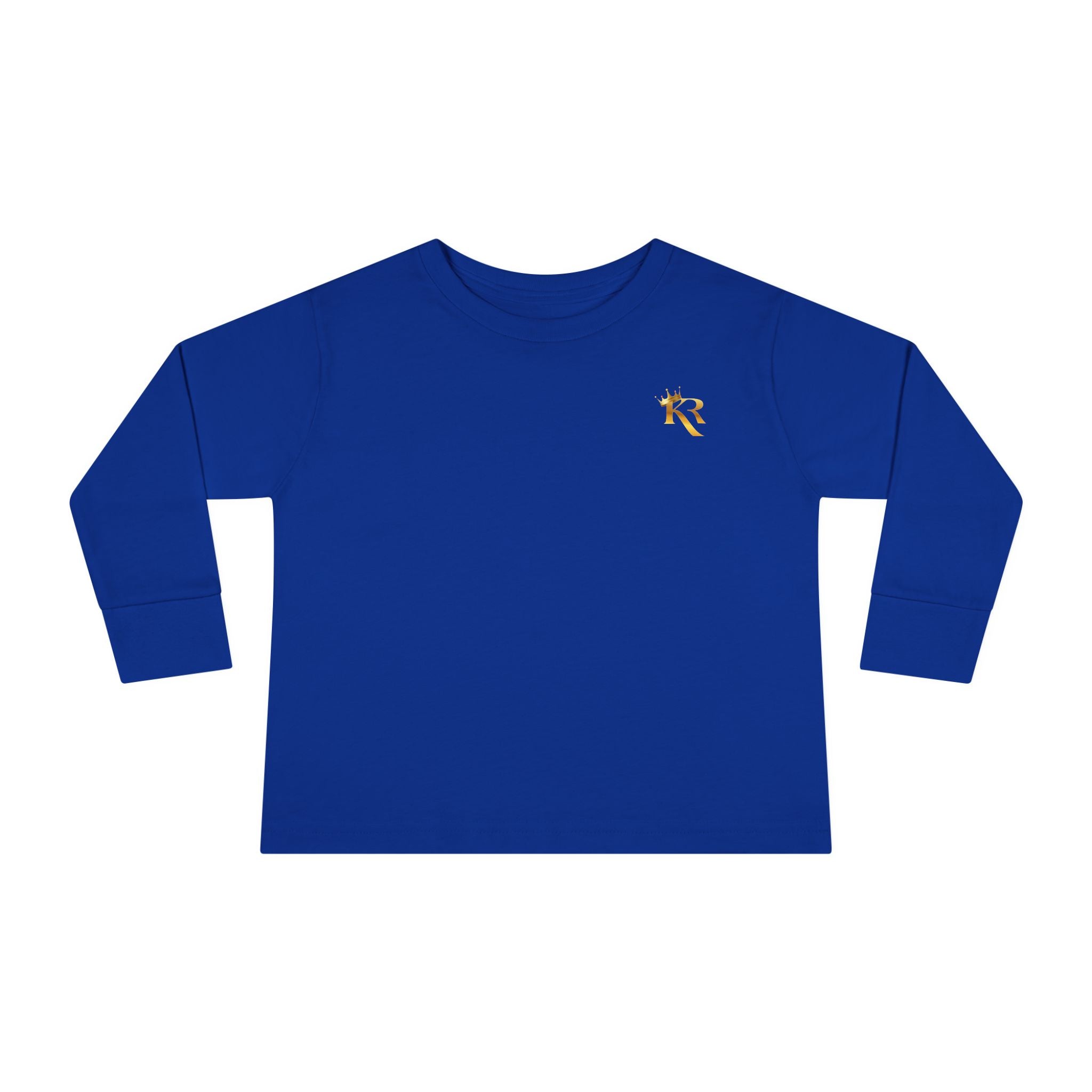 Toddler Unisex Long Sleeve Logo KEM ROYALTY Tee, Gift For Toddler Girls & Boys