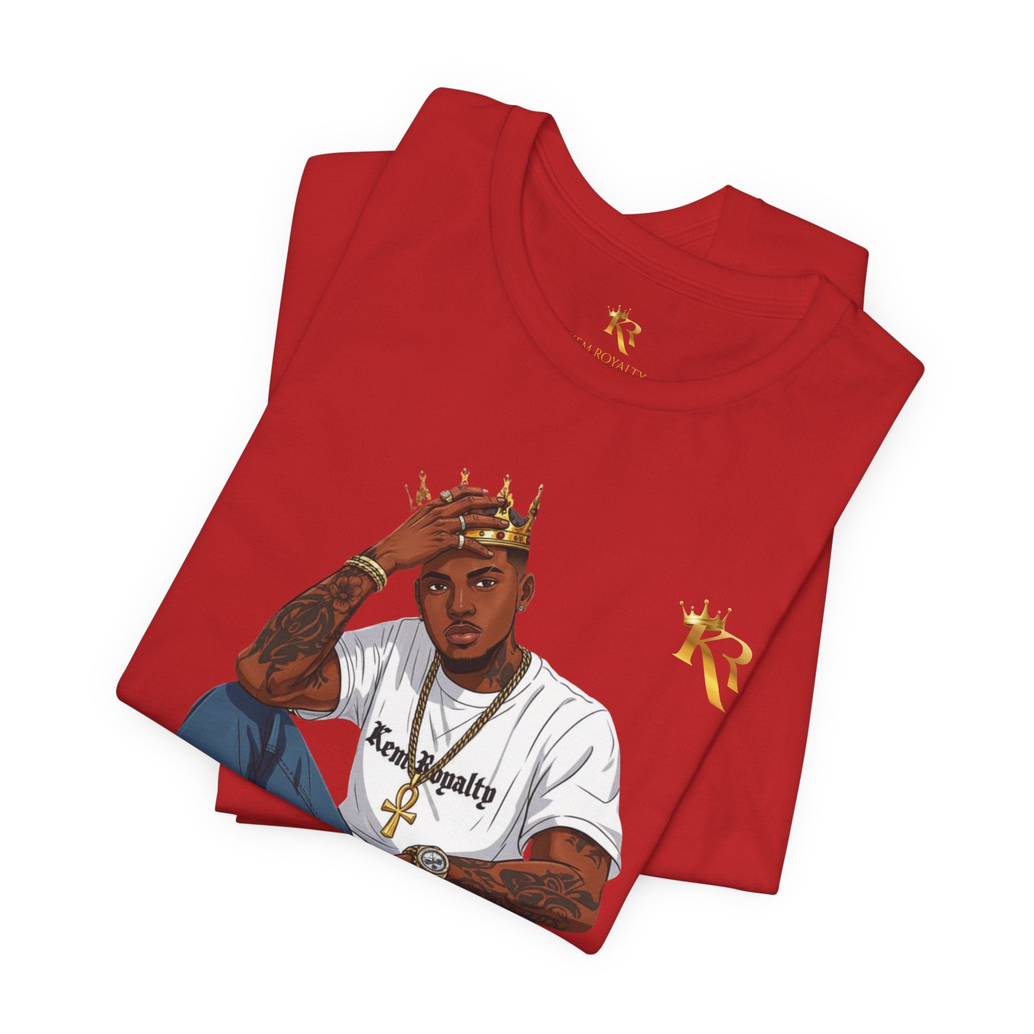 Men's Stylish King T-shirt, Gift for Men