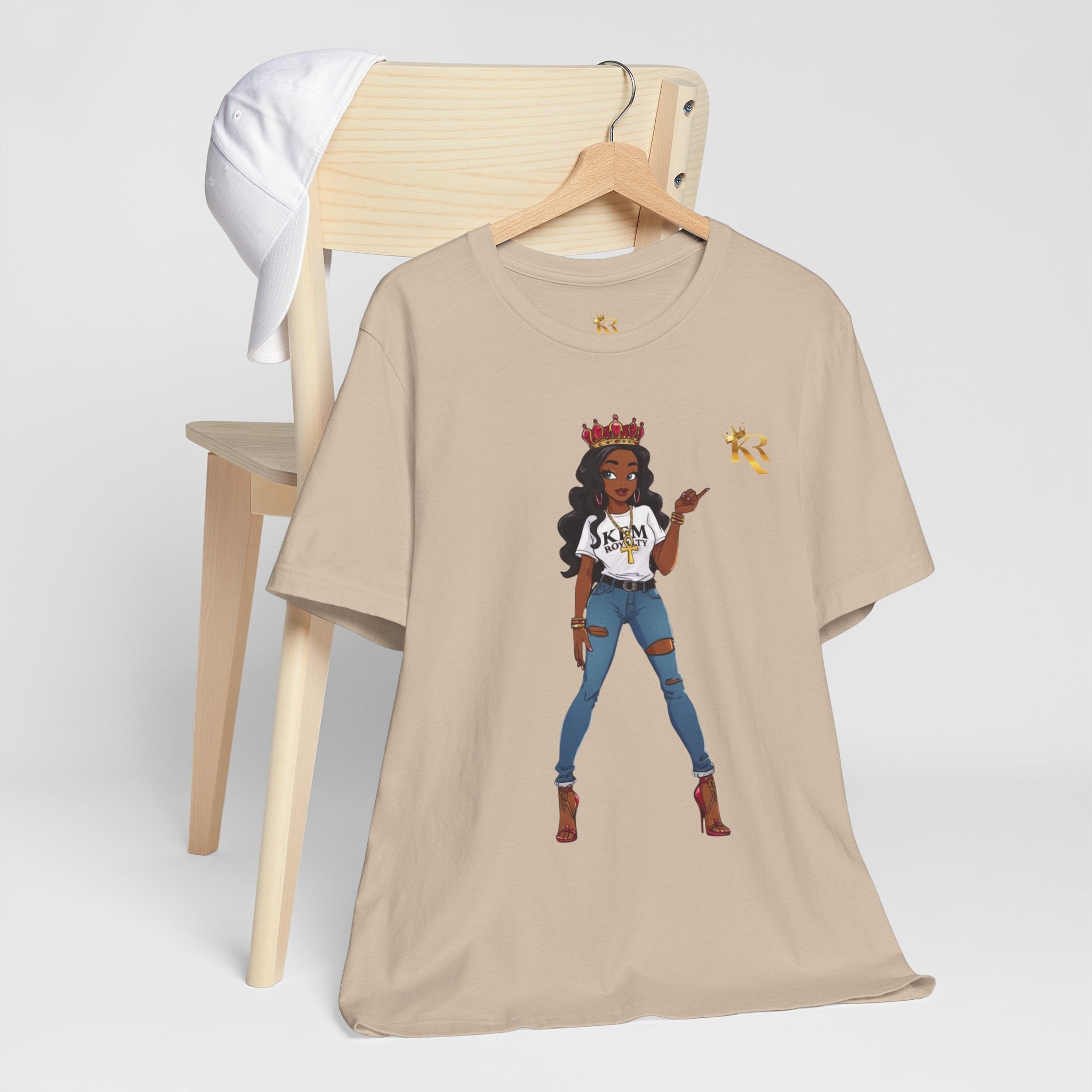 Women Stylish Queen T-Shirt, Cute Gift for Women