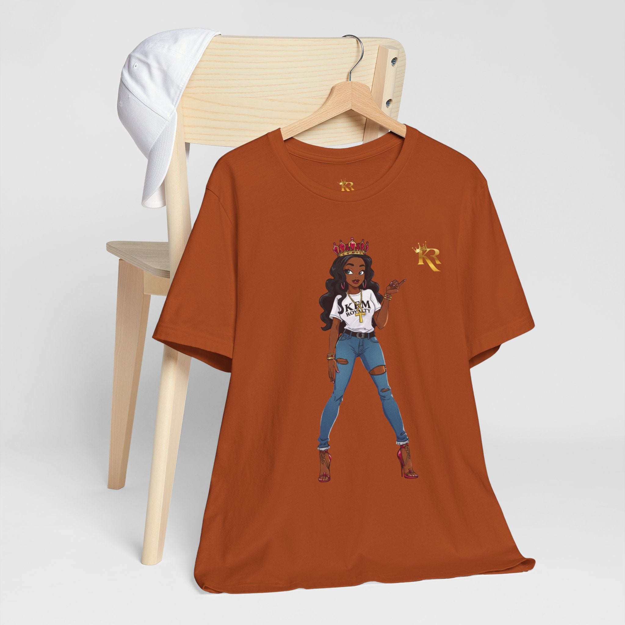 Women Stylish Queen T-Shirt, Cute Gift for Women