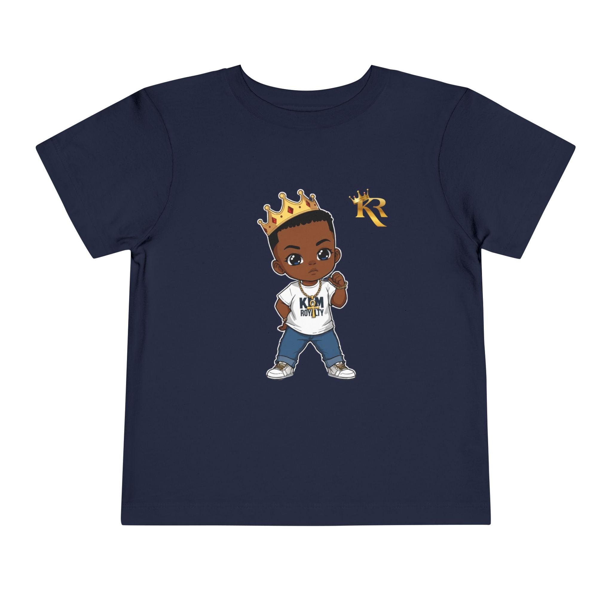 Toddler Boys Stylish King T-shirt, Gift For Toddler Boys