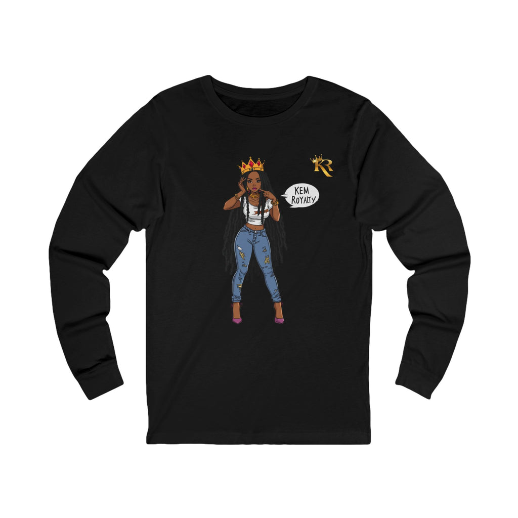 Women Jersey Long Sleeve Tee, Gift For Women