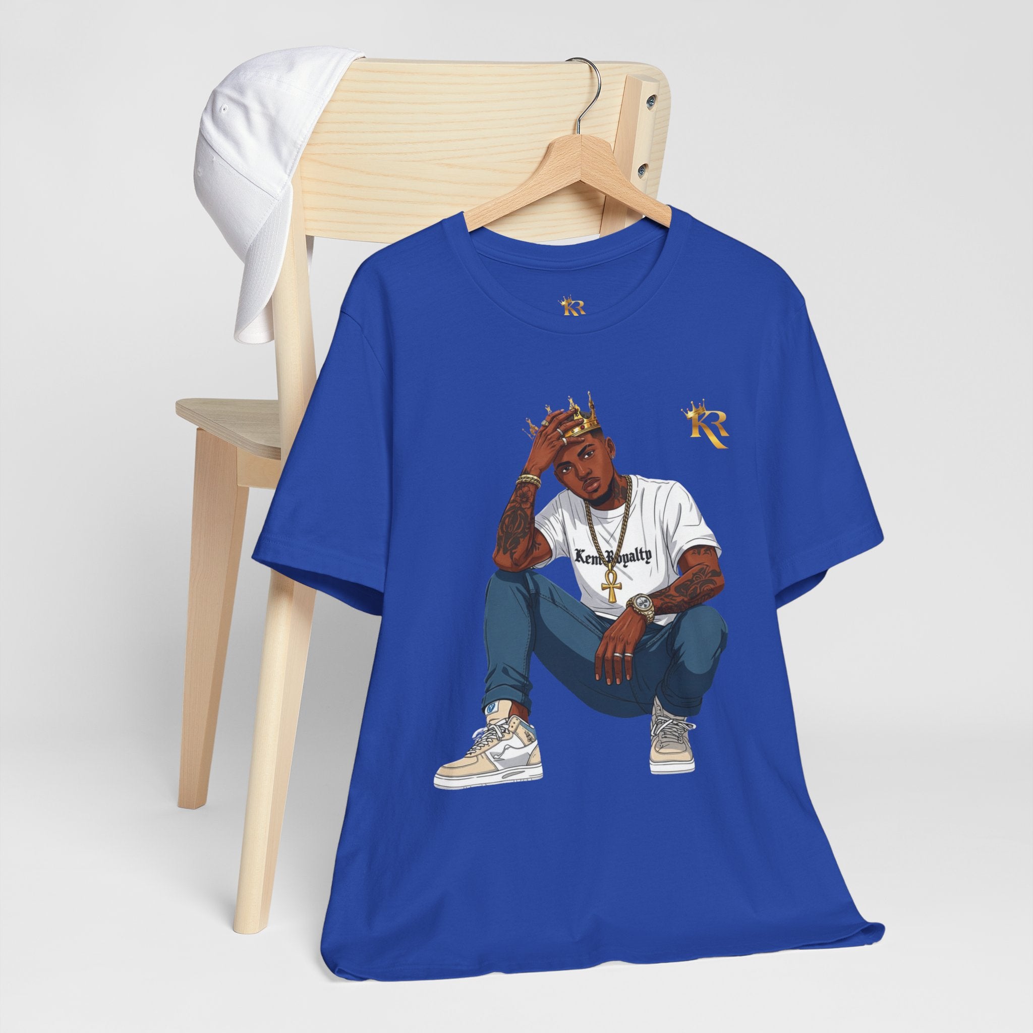 Men's Stylish King T-shirt, Gift for Men