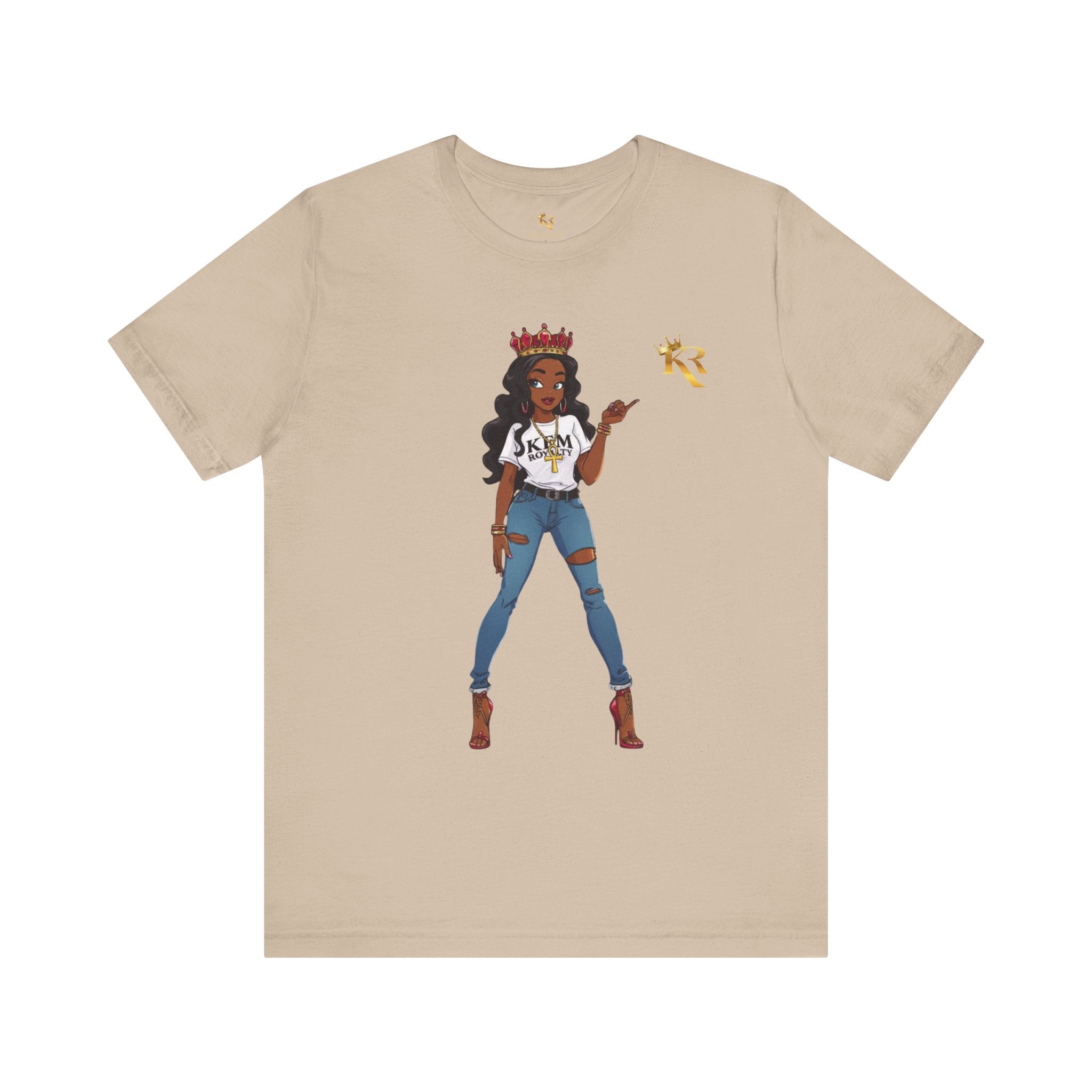 Women Stylish Queen T-Shirt, Cute Gift for Women