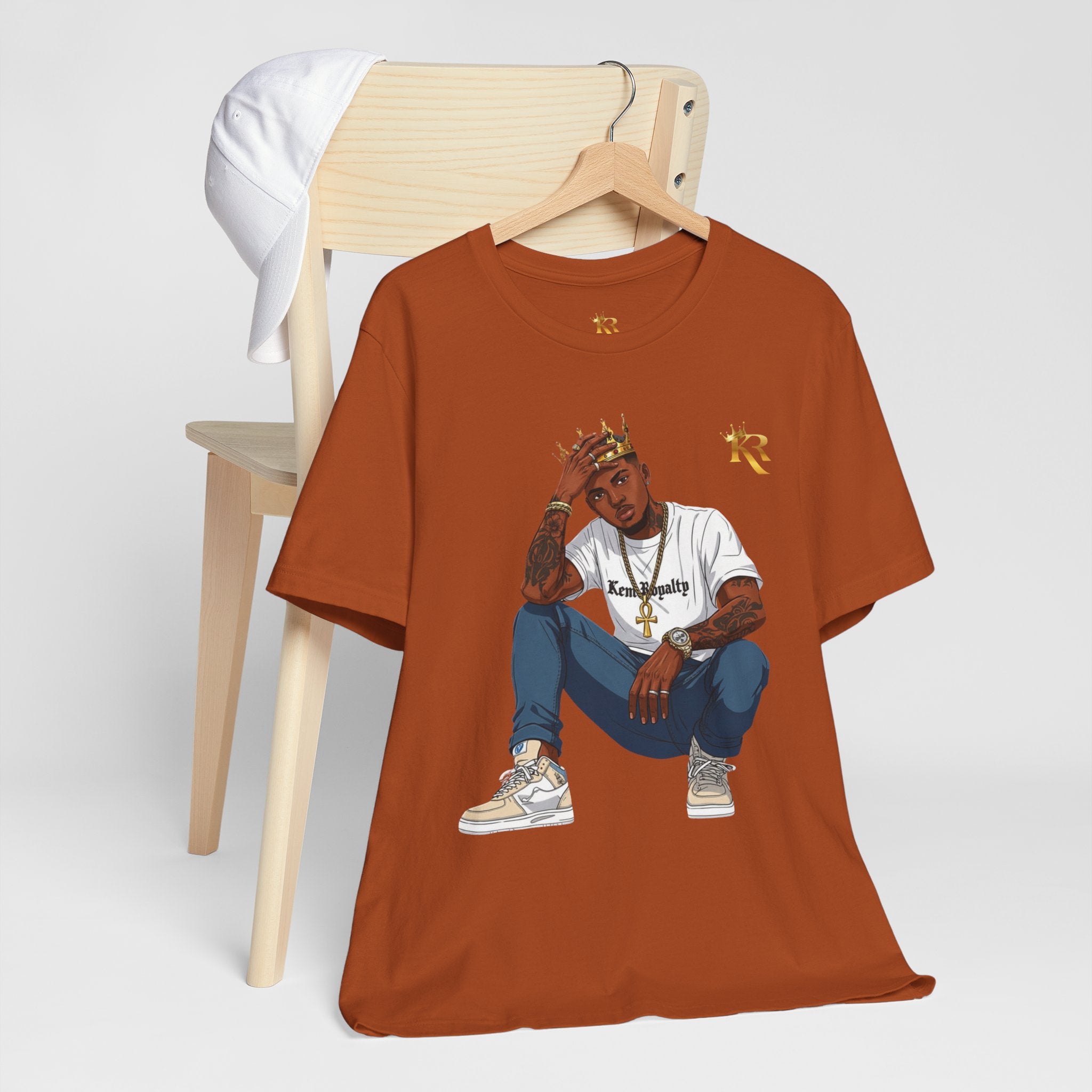 Men's Stylish King T-shirt, Gift for Men