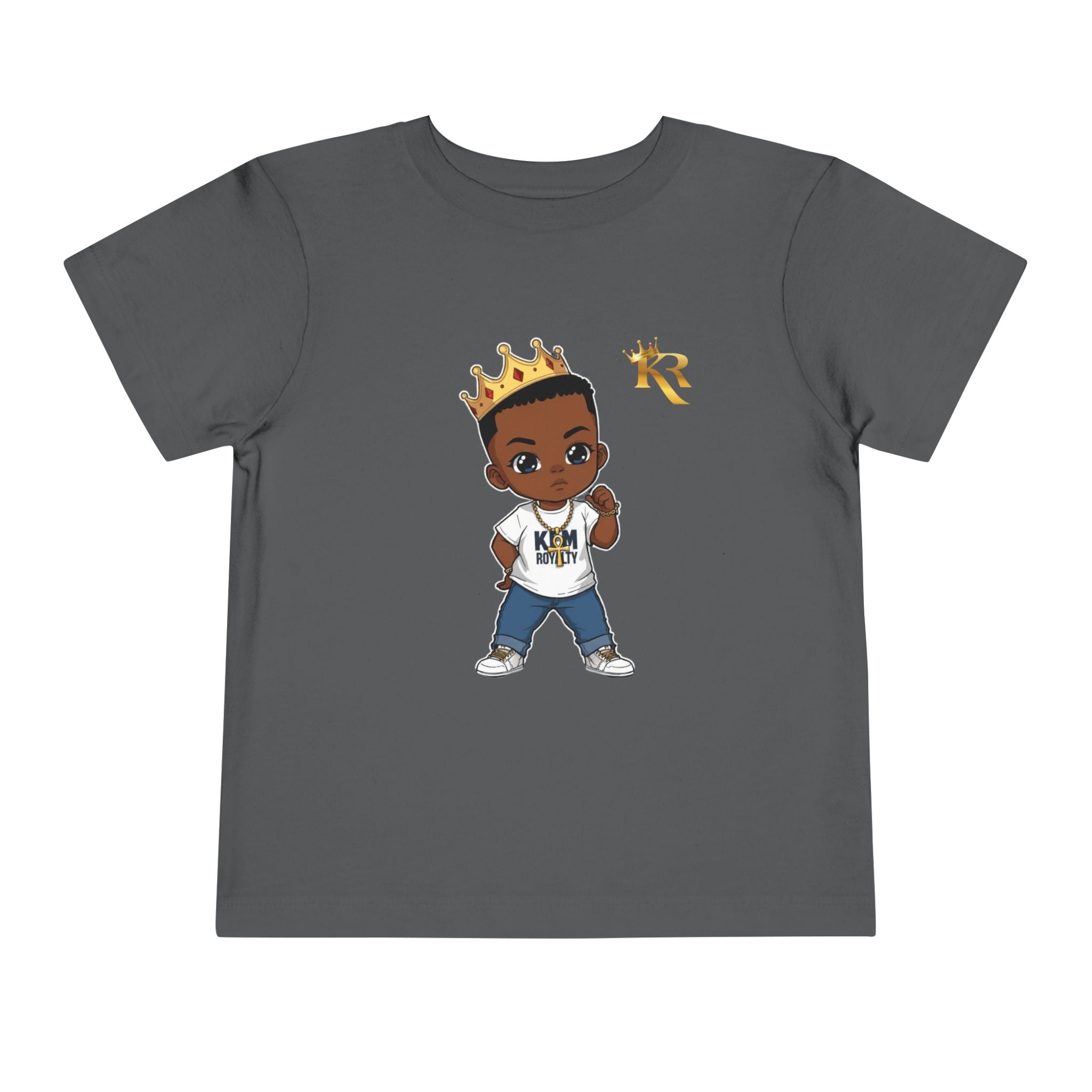 Toddler Boys Stylish King T-shirt, Gift For Toddler Boys