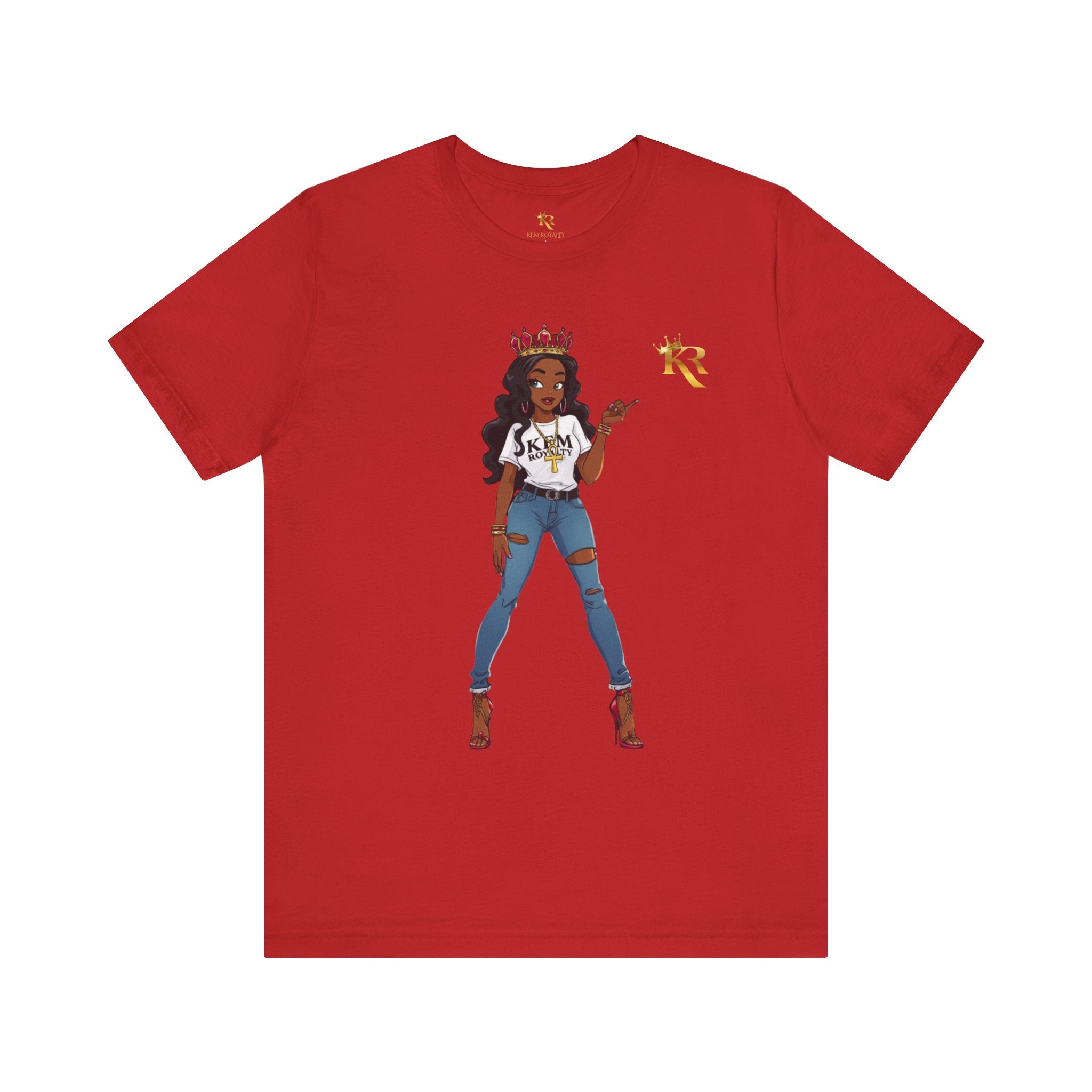 Women Stylish Queen T-Shirt, Cute Gift for Women