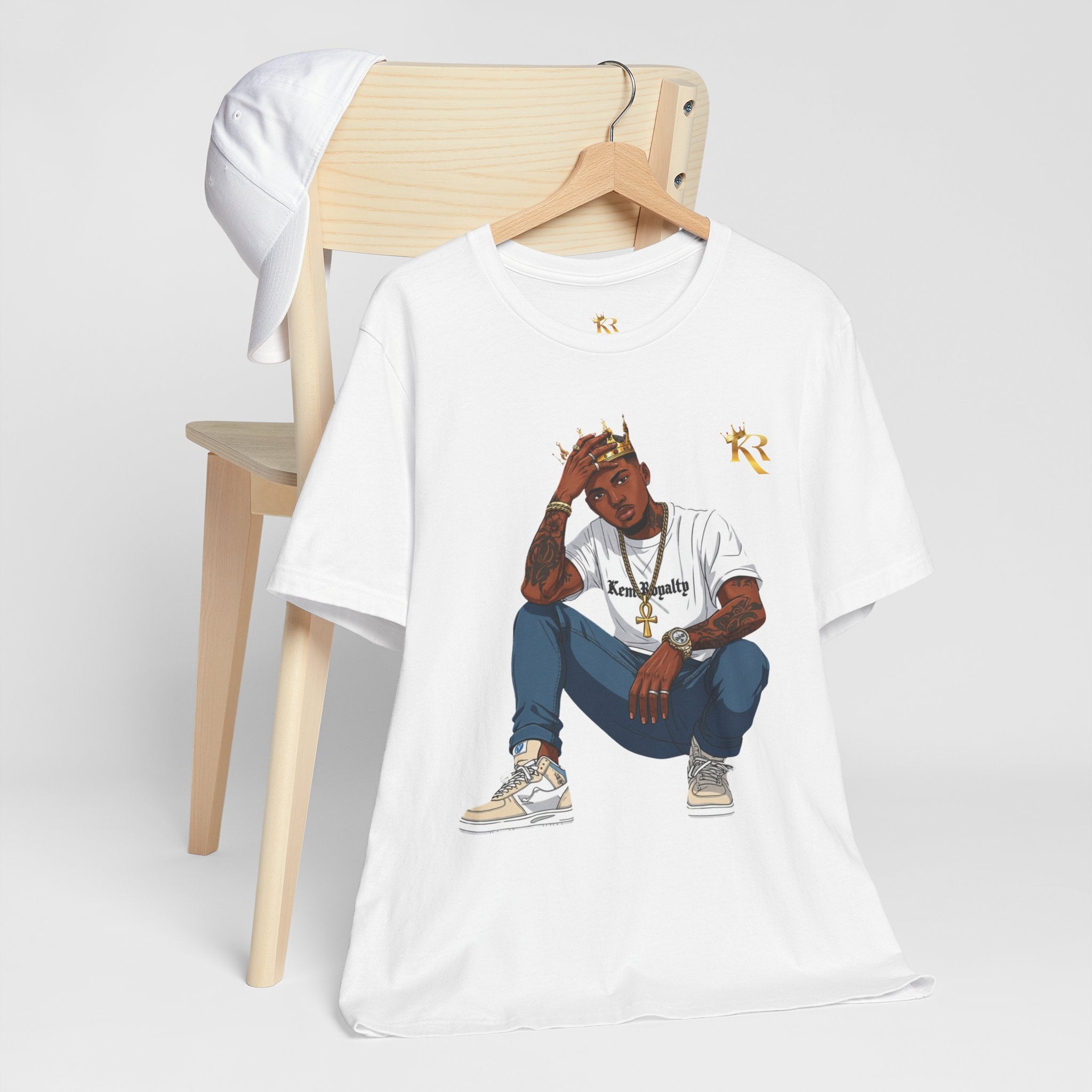 Men's Stylish King T-shirt, Gift for Men