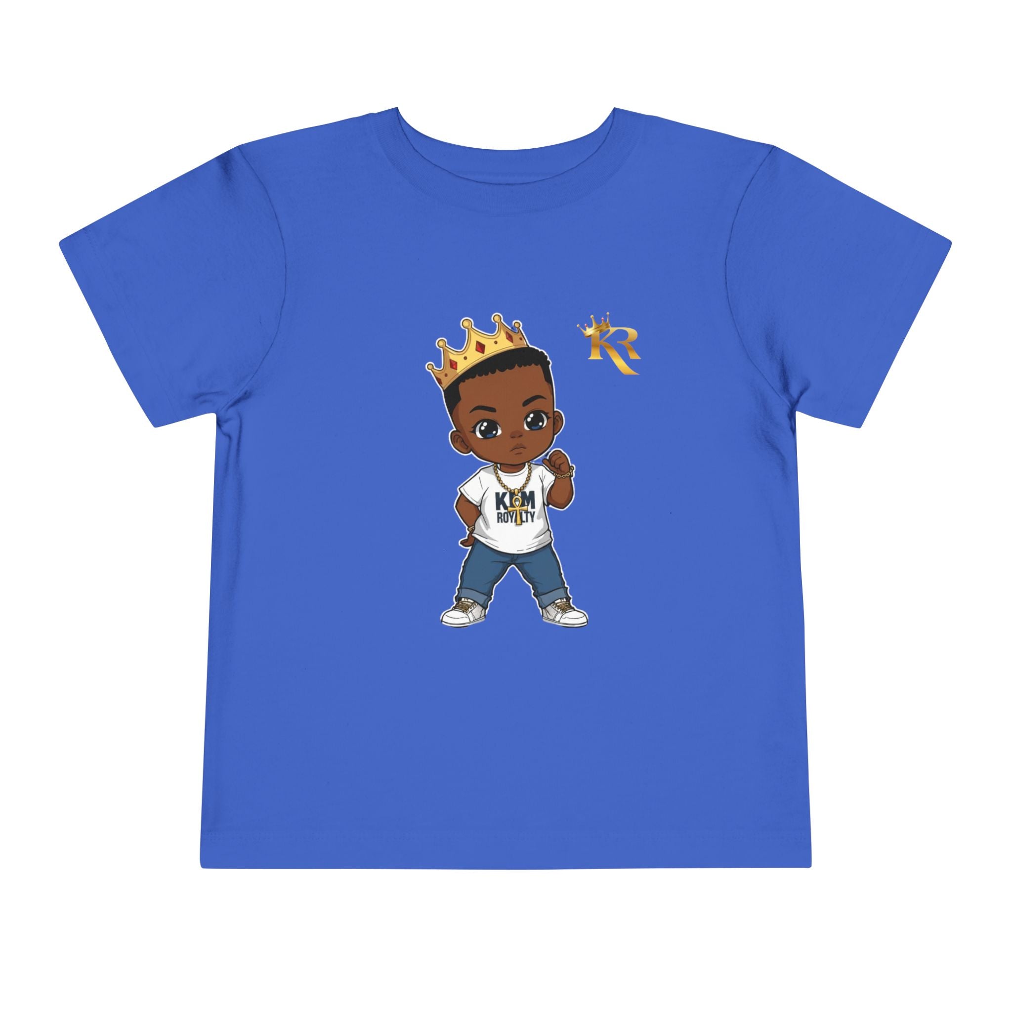Toddler Boys Stylish King T-shirt, Gift For Toddler Boys