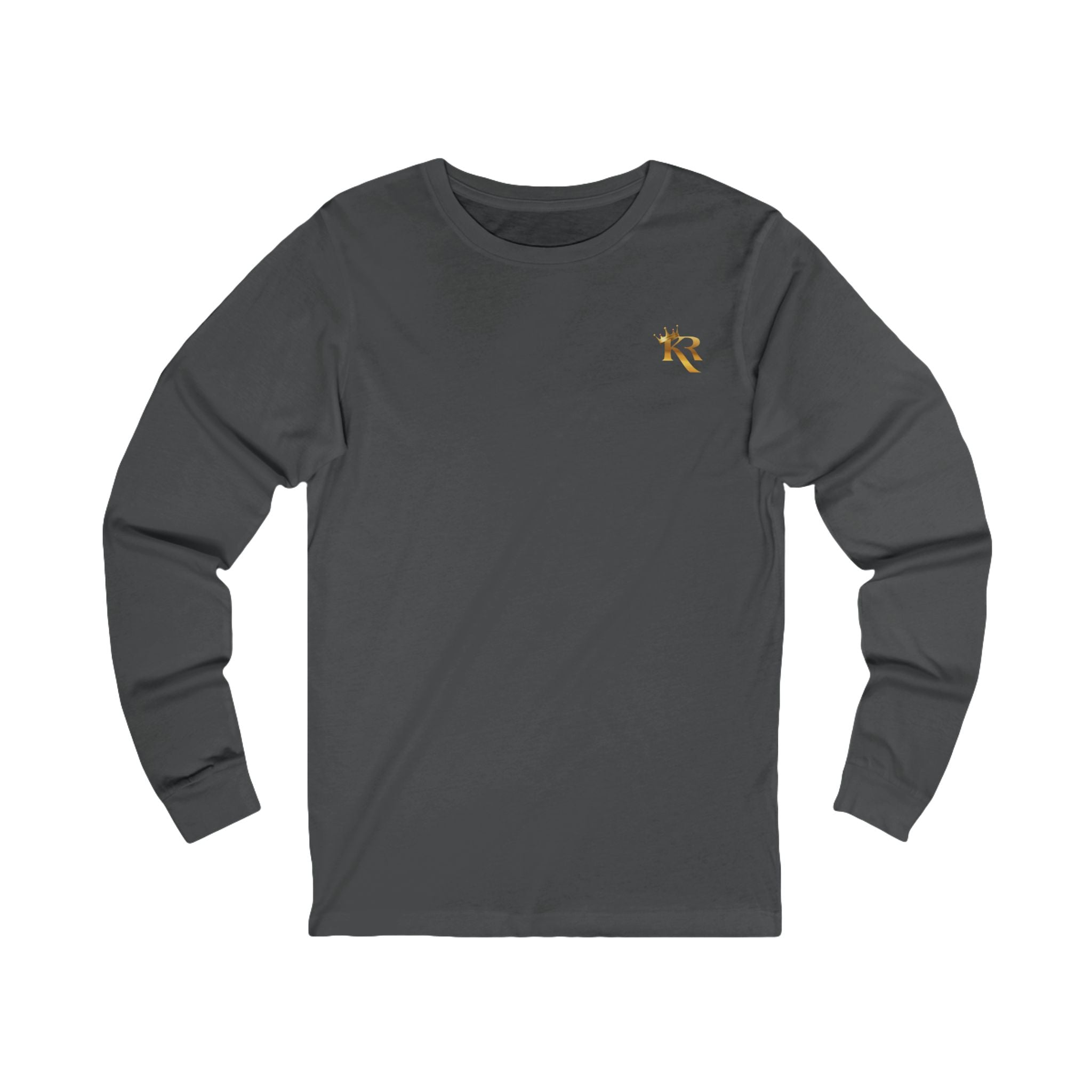 Adult Unisex Logo KEM ROYALTY Jersey Long Sleeve Tee, Gift For Men & Women