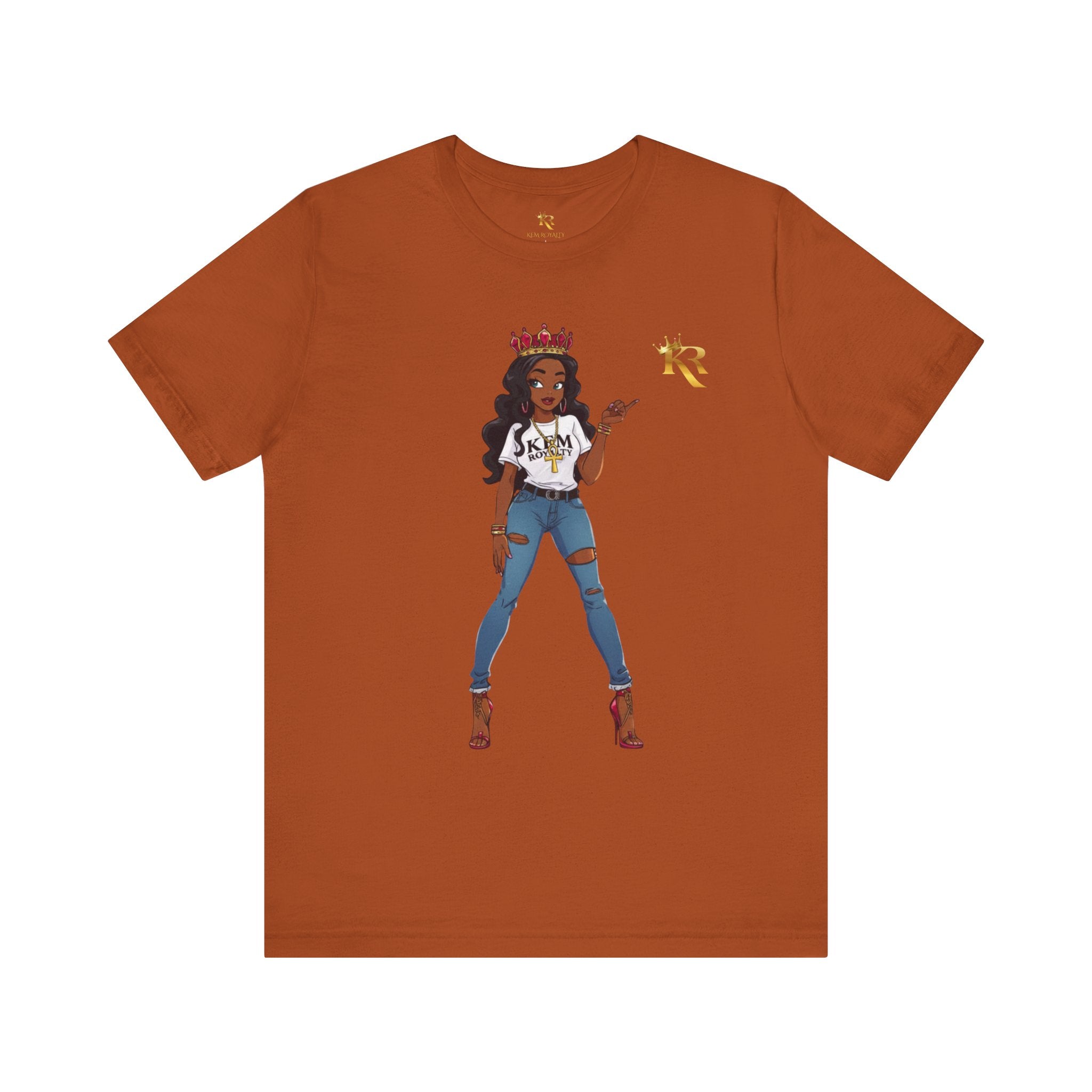 Women Stylish Queen T-Shirt, Cute Gift for Women
