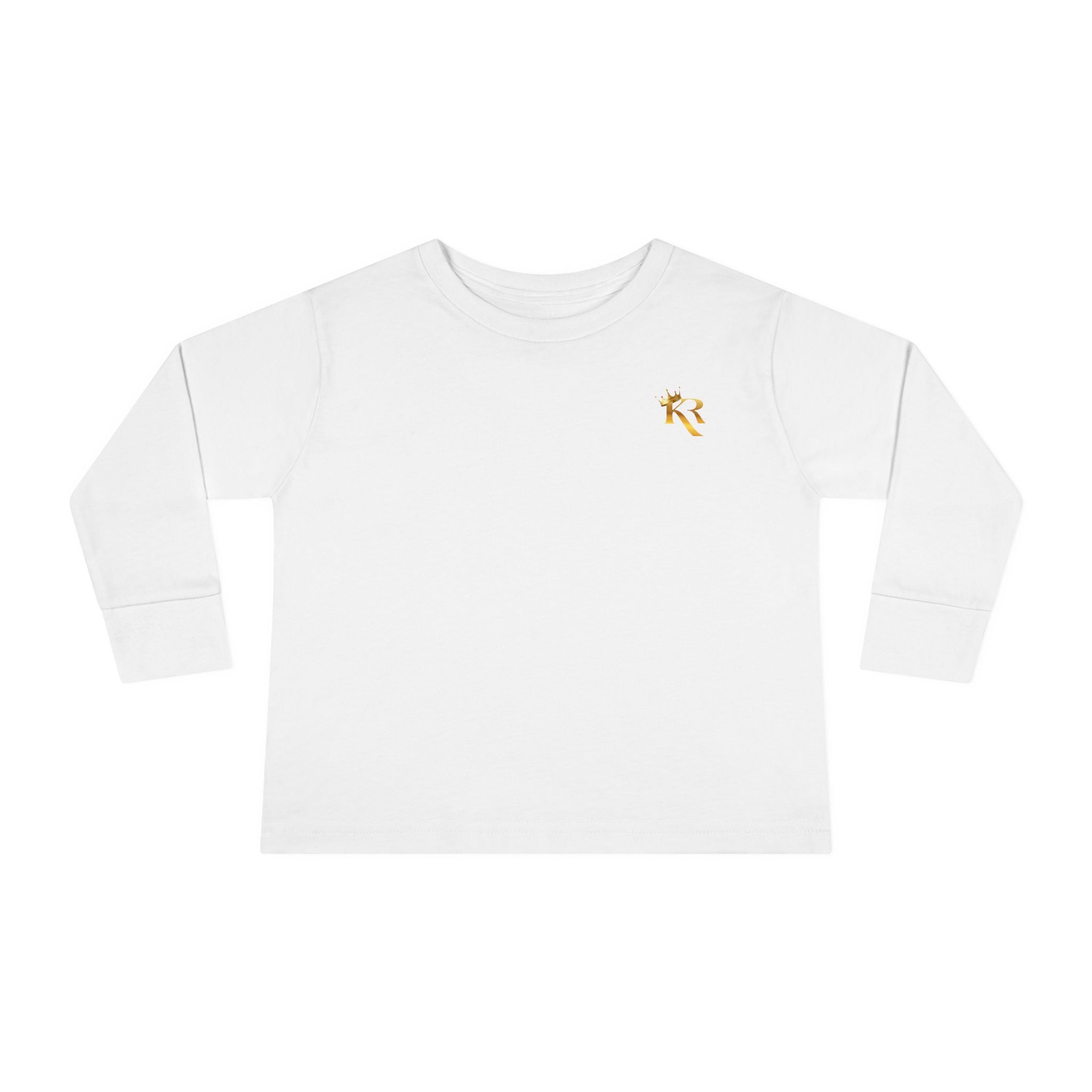 Toddler Unisex Long Sleeve Logo KEM ROYALTY Tee, Gift For Toddler Girls & Boys