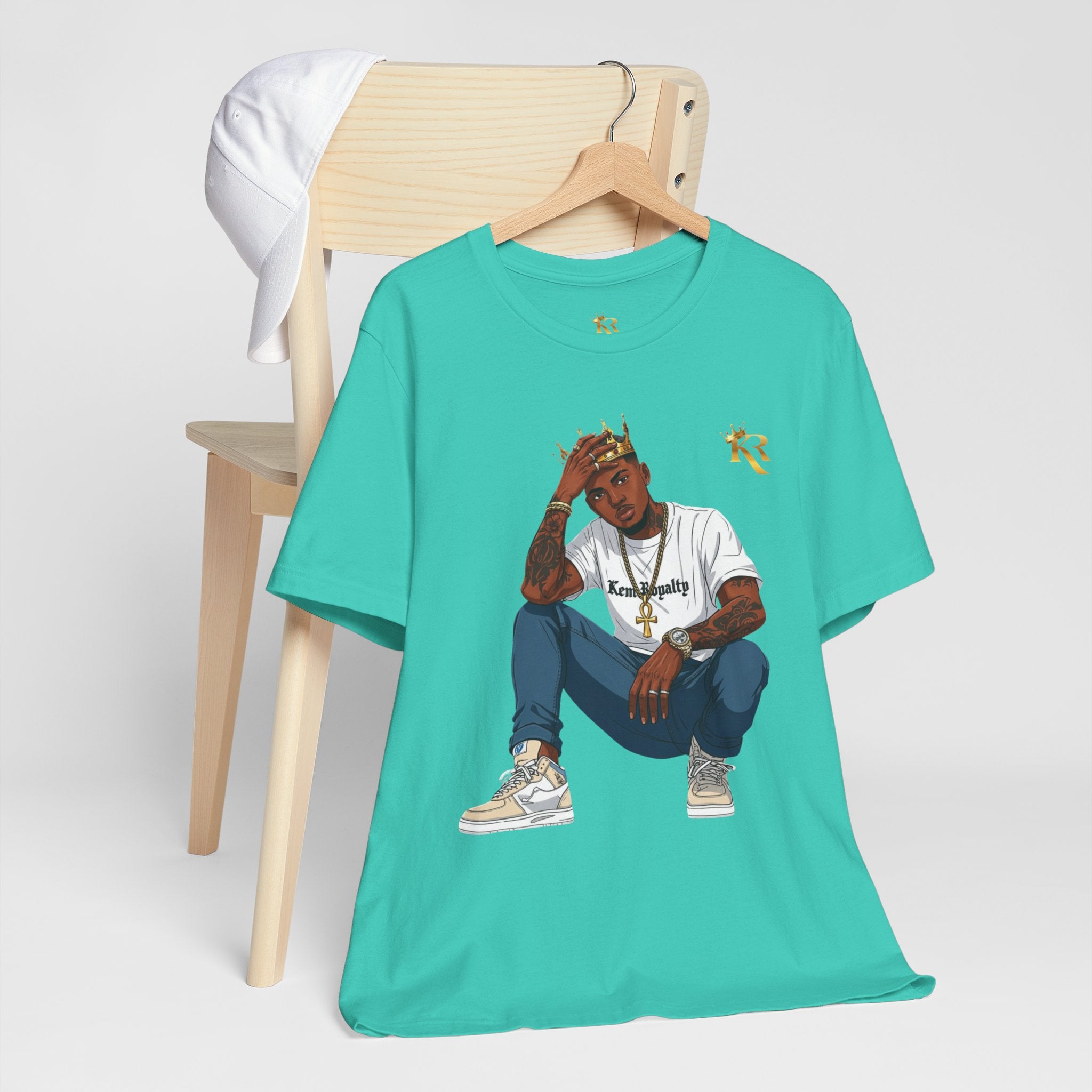 Men's Stylish King T-shirt, Gift for Men