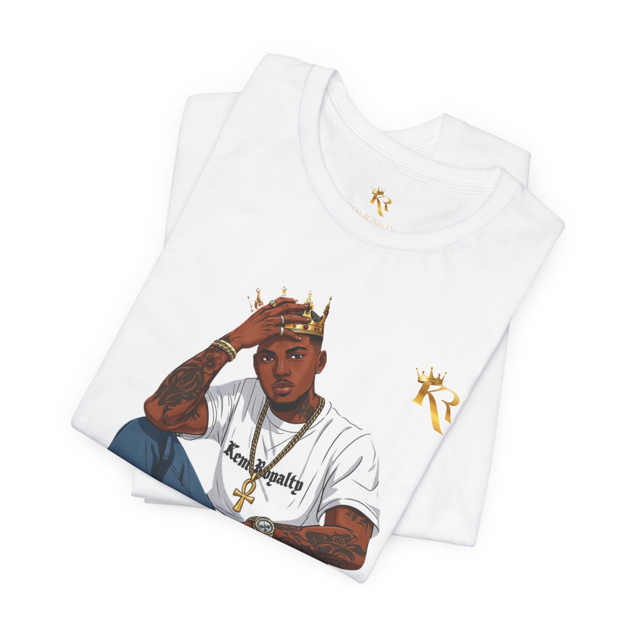 Men's Stylish King T-shirt, Gift for Men