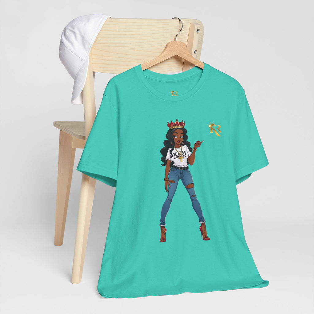 Women Stylish Queen T-Shirt, Cute Gift for Women