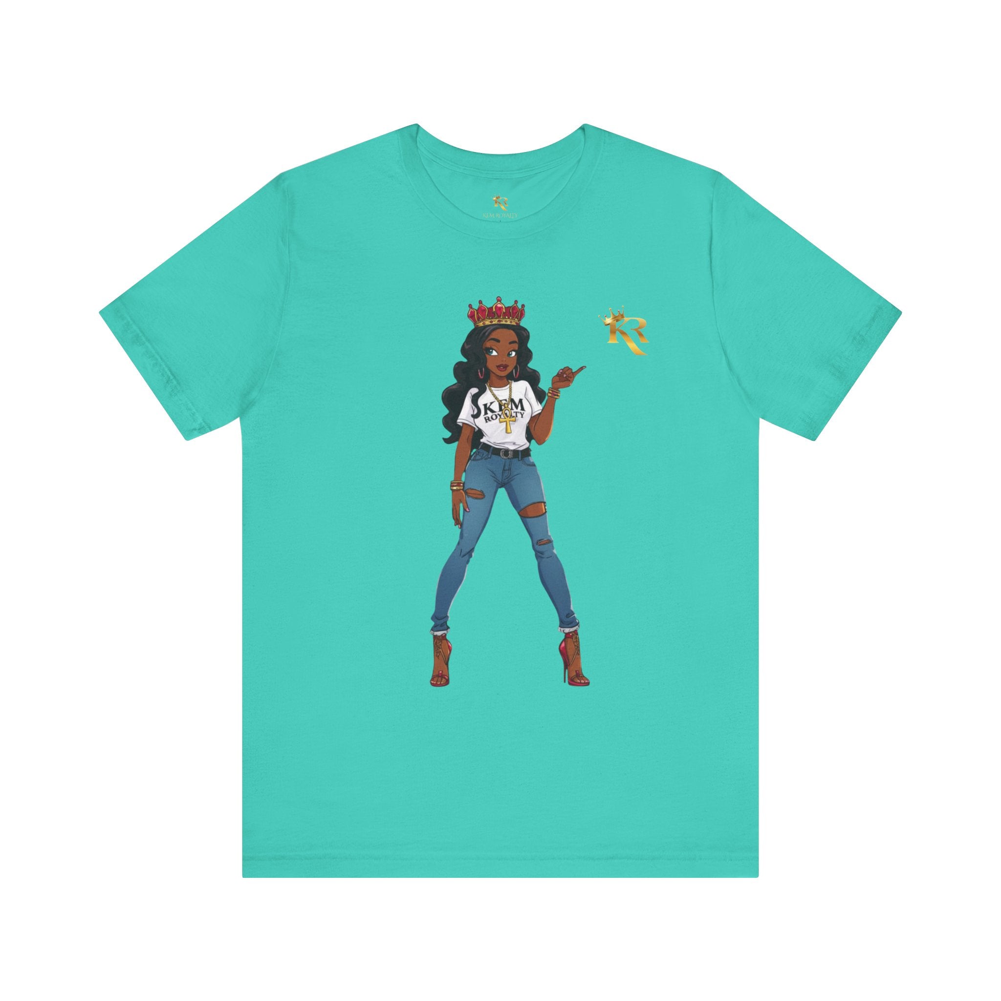 Women Stylish Queen T-Shirt, Cute Gift for Women