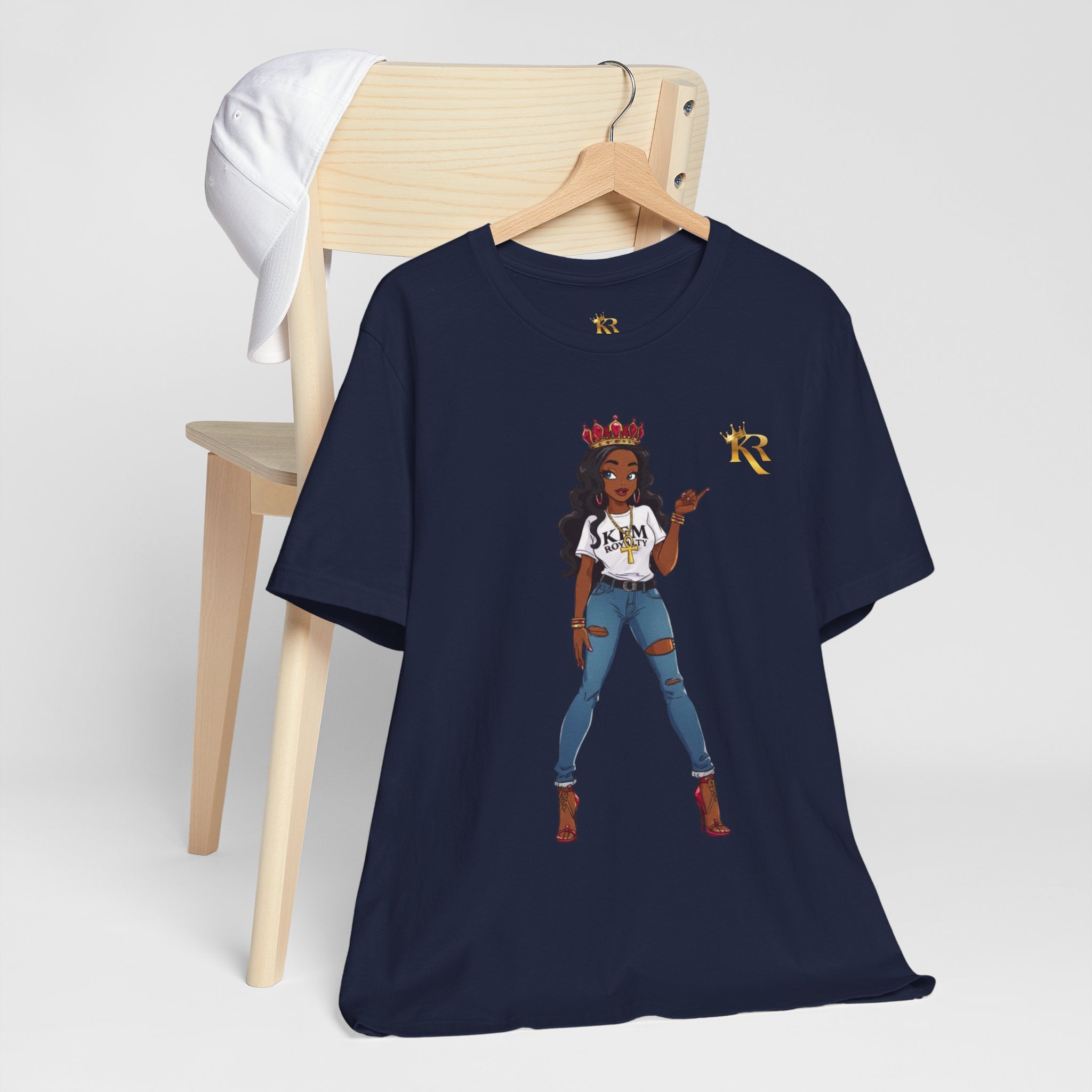 Women Stylish Queen T-Shirt, Cute Gift for Women