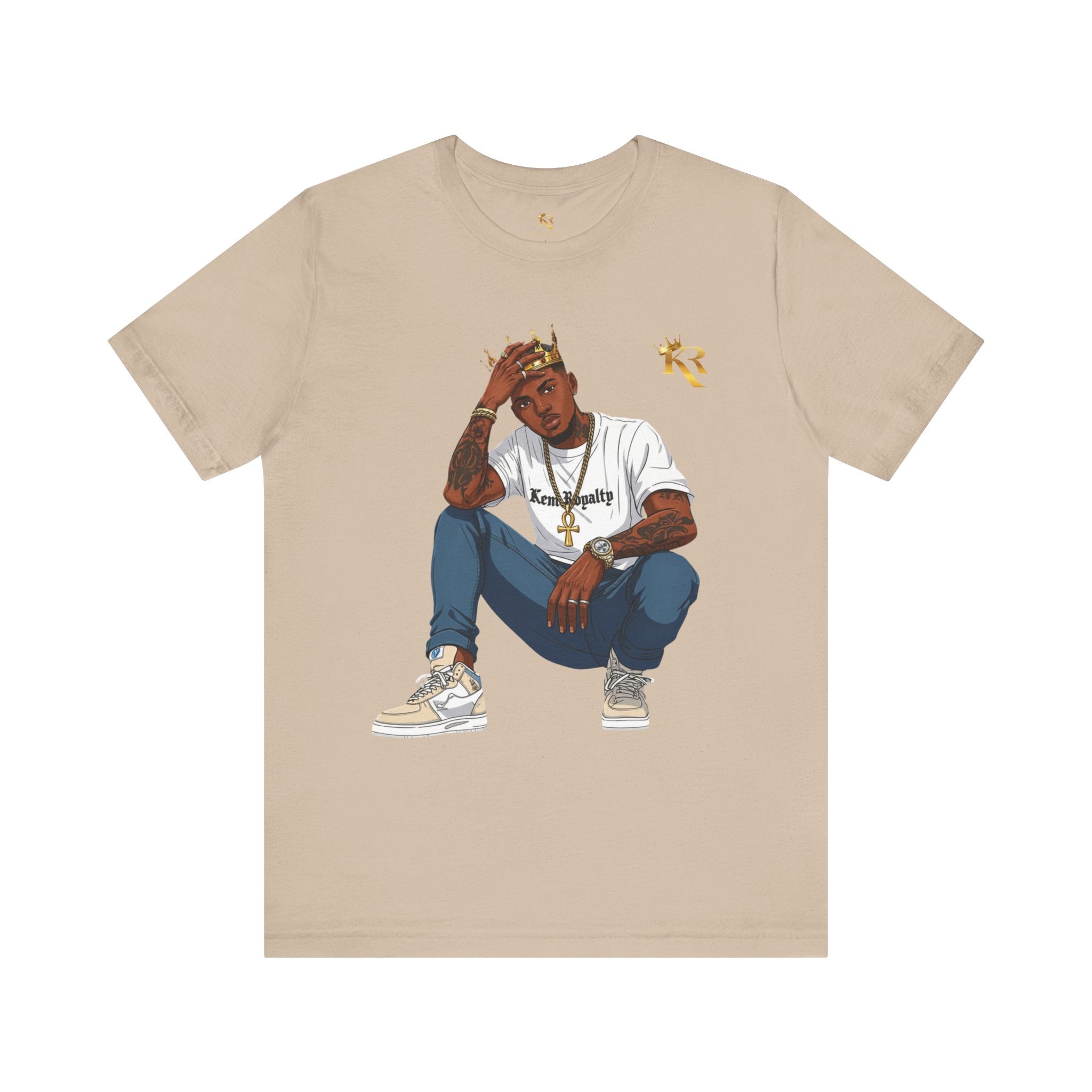 Men's Stylish King T-shirt, Gift for Men