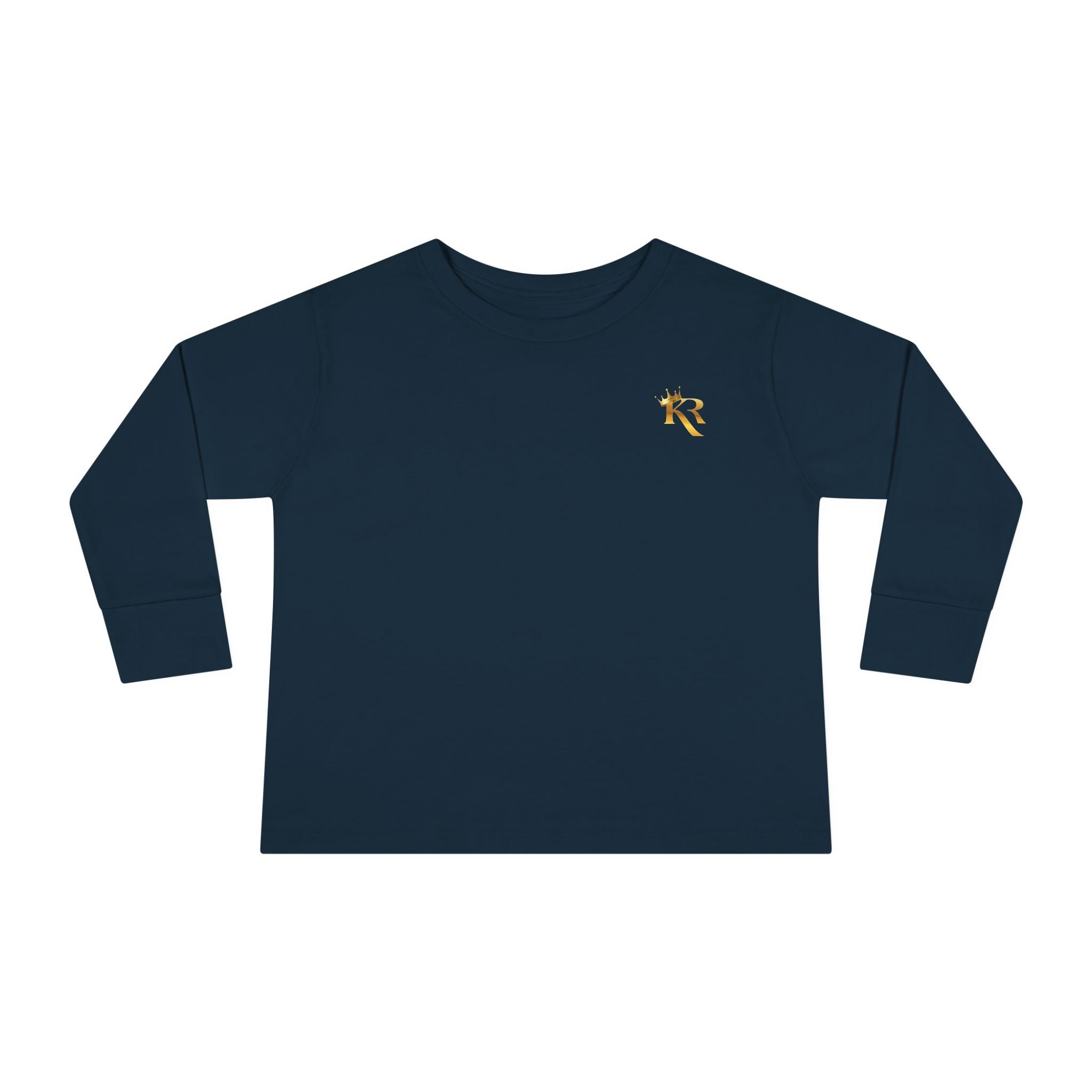 Toddler Unisex Long Sleeve Logo KEM ROYALTY Tee, Gift For Toddler Girls & Boys