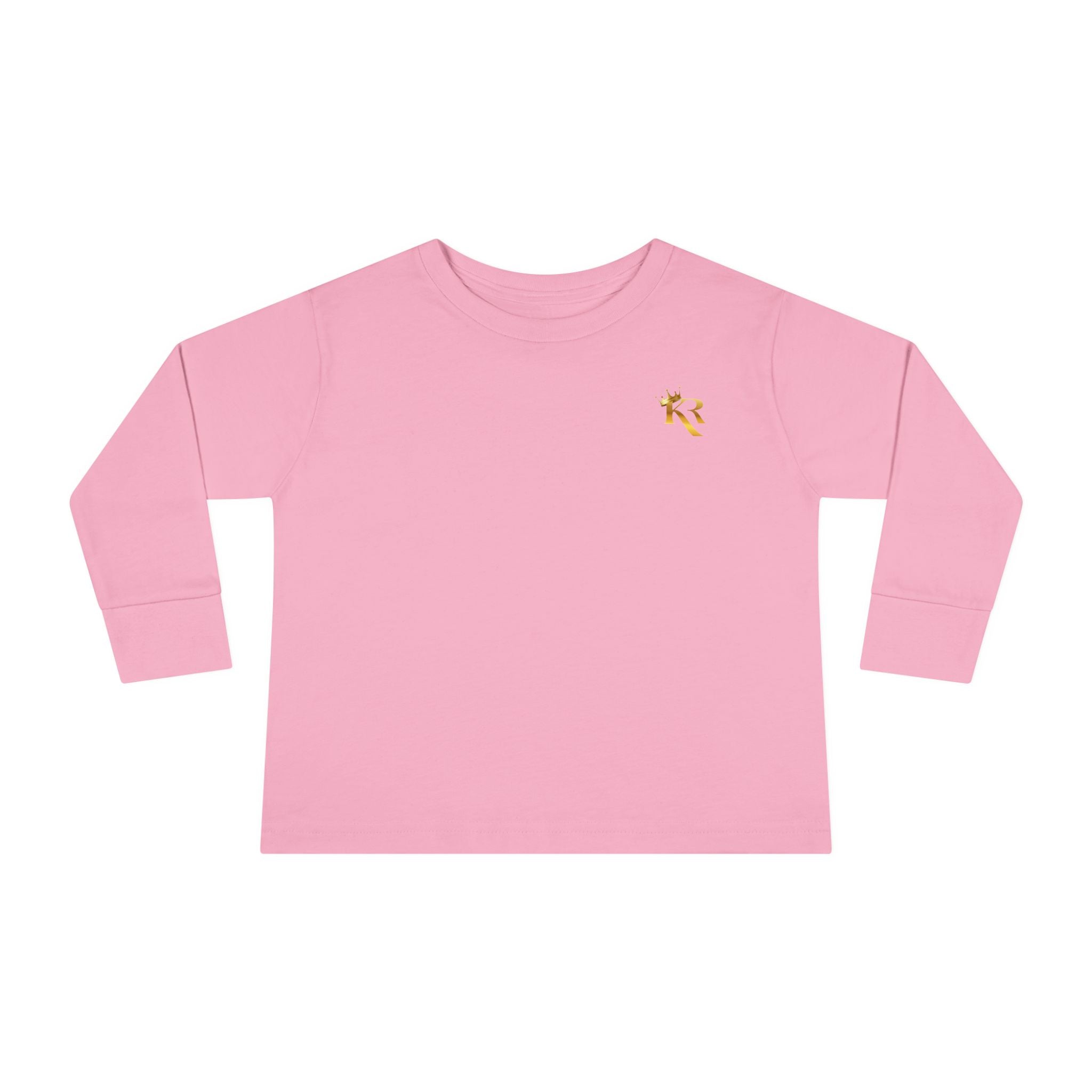 Toddler Unisex Long Sleeve Logo KEM ROYALTY Tee, Gift For Toddler Girls & Boys