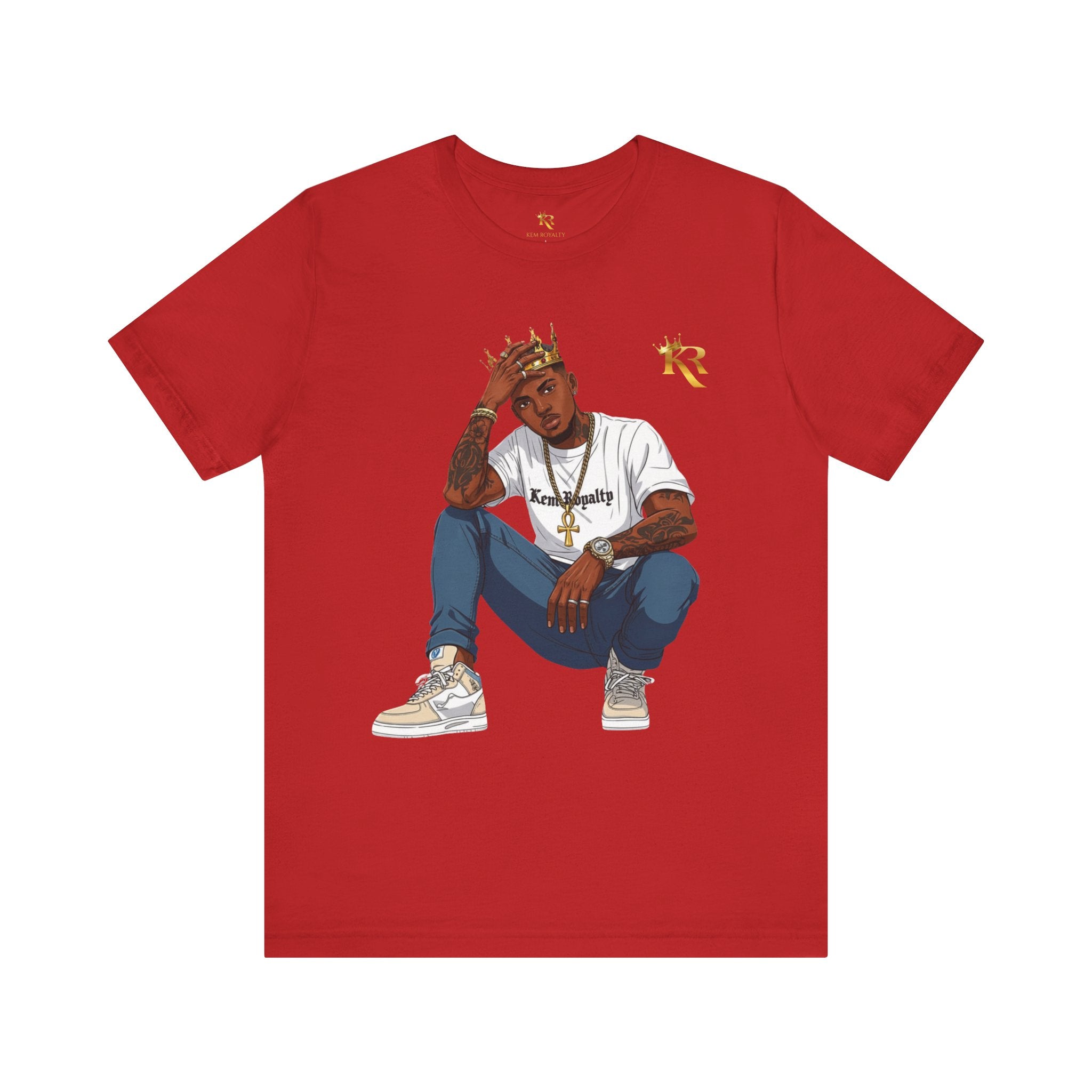 Men's Stylish King T-shirt, Gift for Men