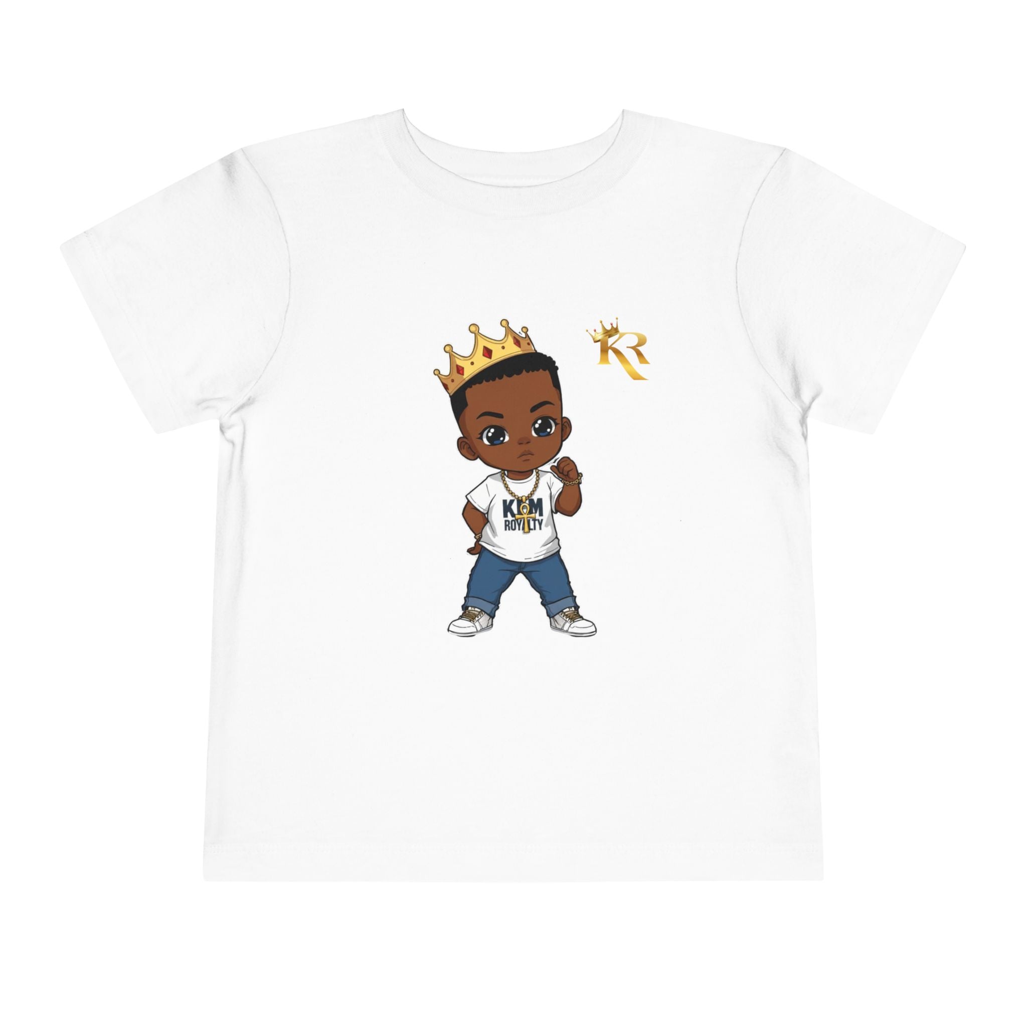 Toddler Boys Stylish King T-shirt, Gift For Toddler Boys