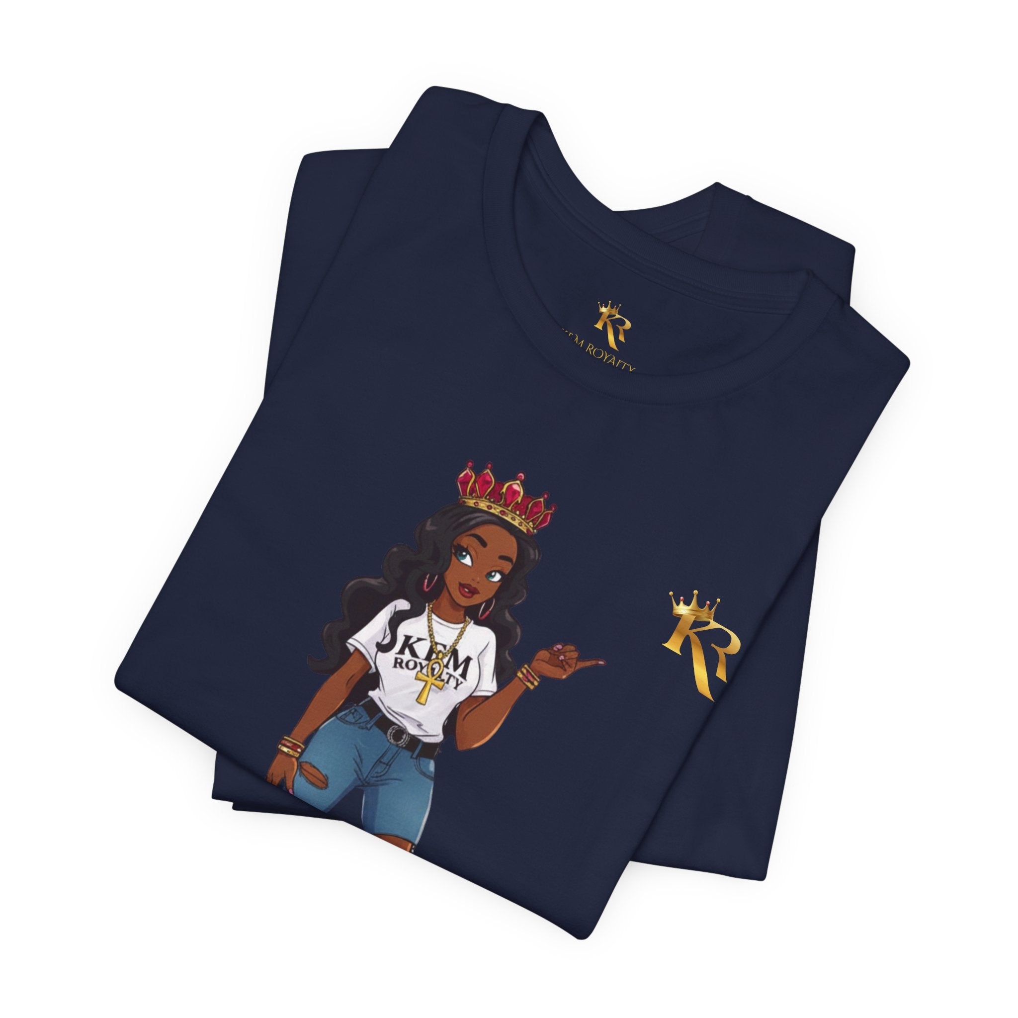 Women Stylish Queen T-Shirt, Cute Gift for Women