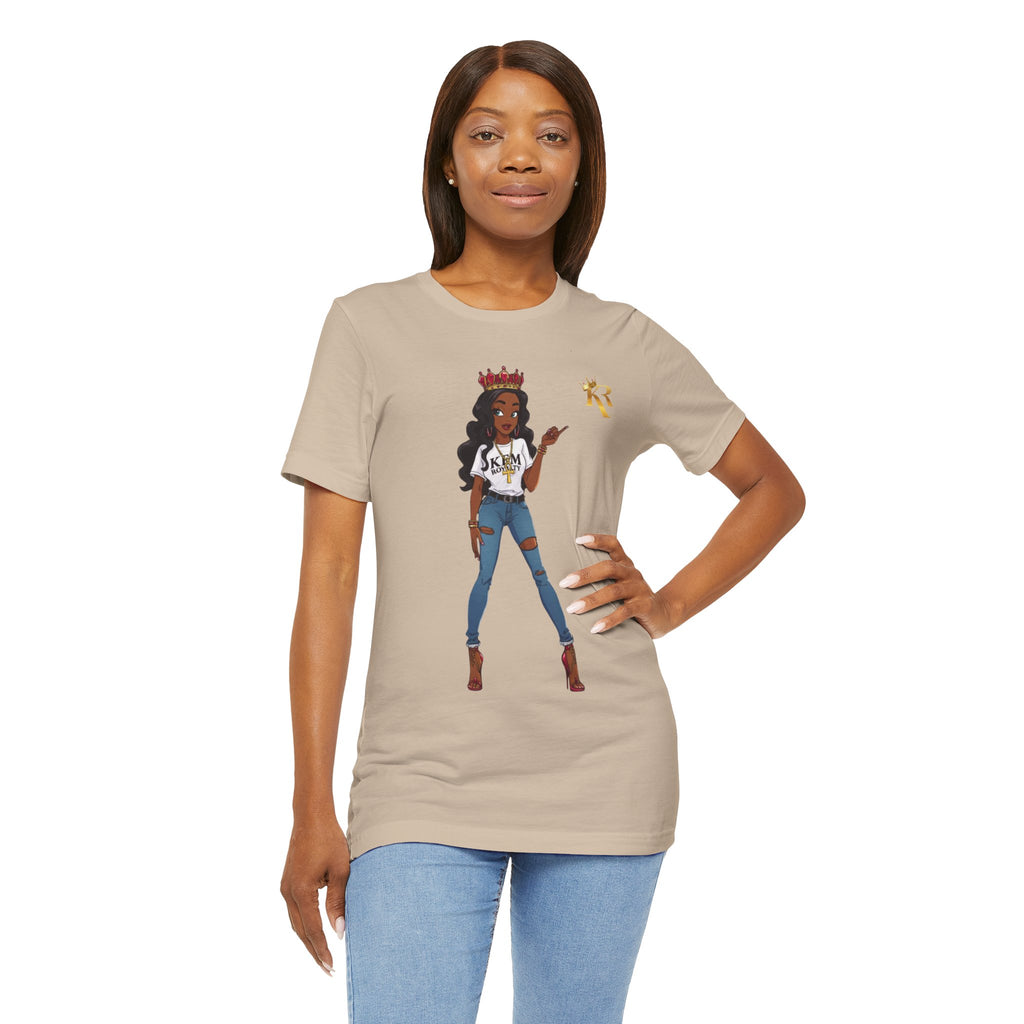Women Stylish Queen T-Shirt, Cute Gift for Women