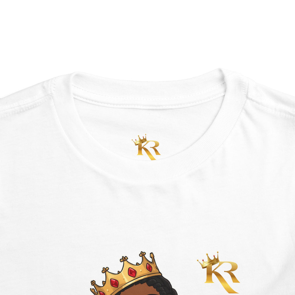 Toddler Girls Stylish Queen T-shirt, Cute Gift For Toddler Girls