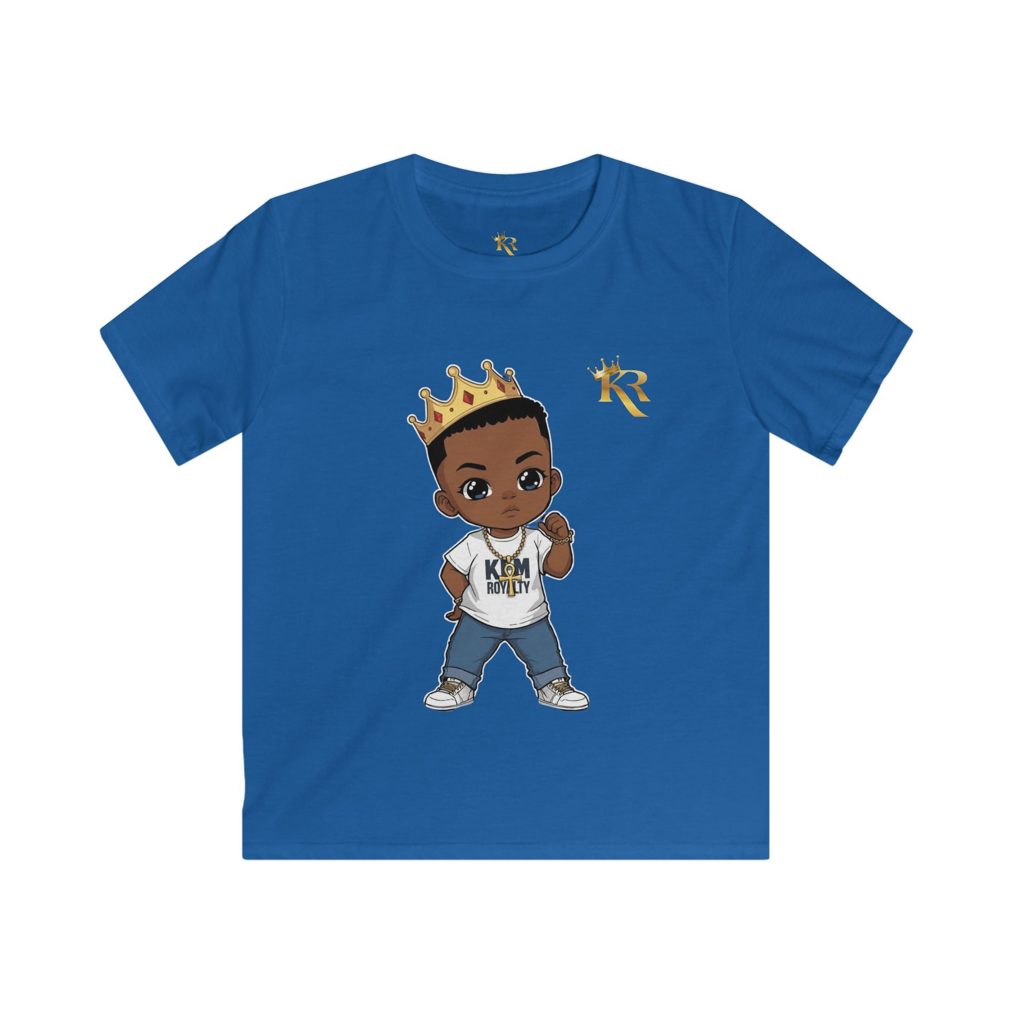 Boy's Stylish King T-shirt, Gift for Boys