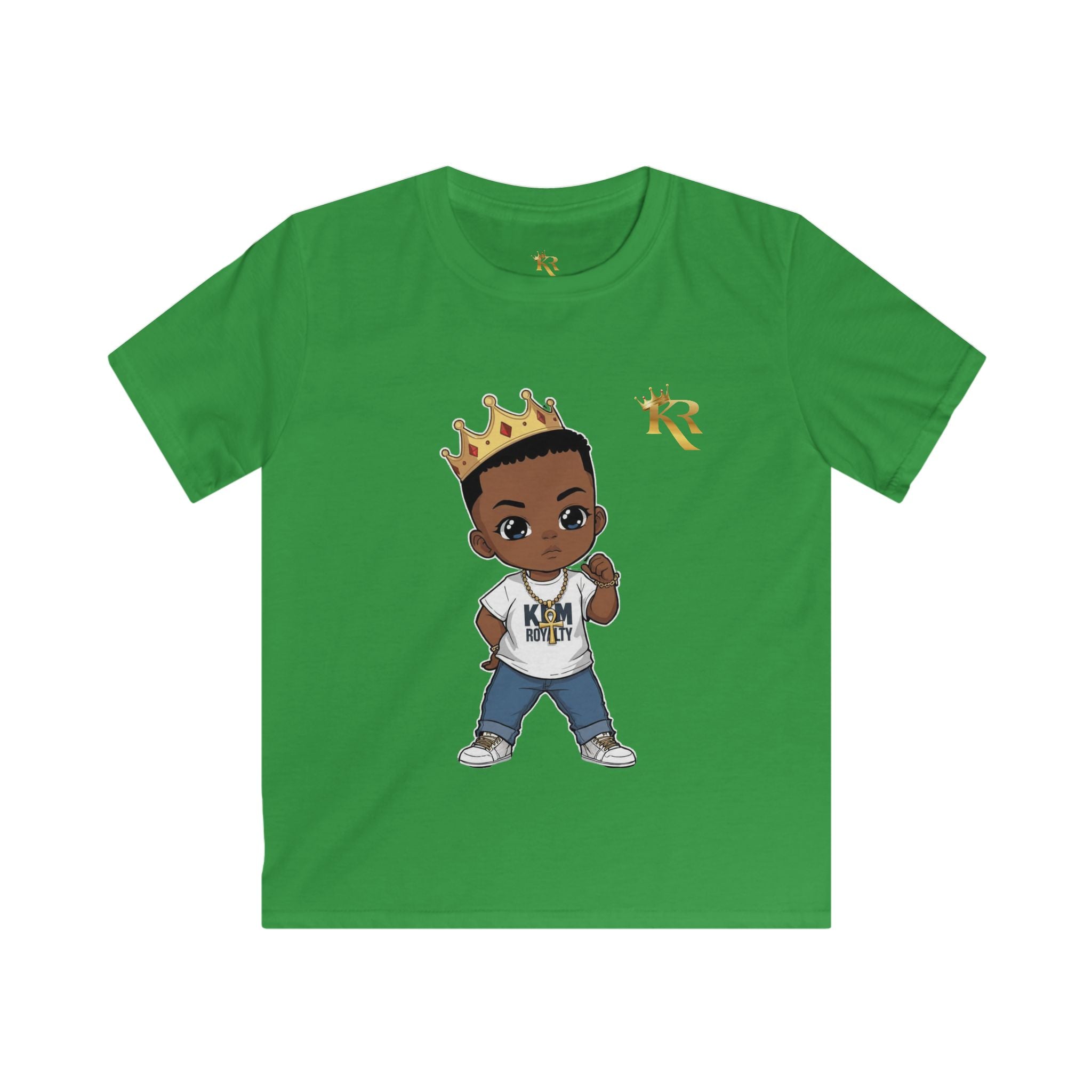 Boy's Stylish King T-shirt, Gift for Boys
