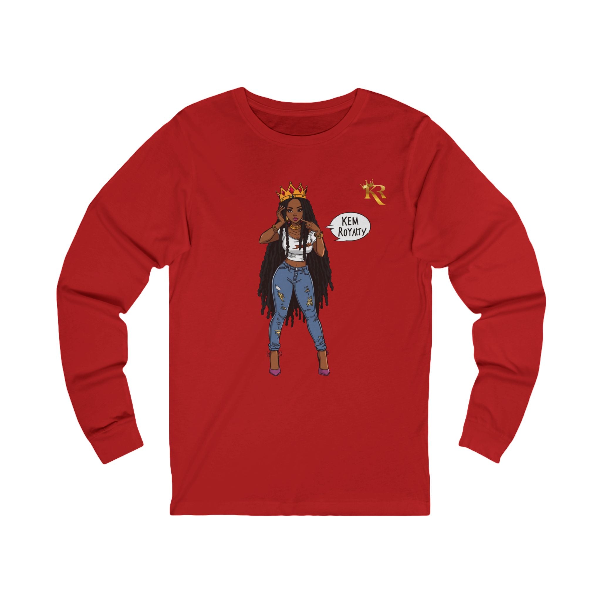 Women Jersey Long Sleeve Tee, Gift For Women