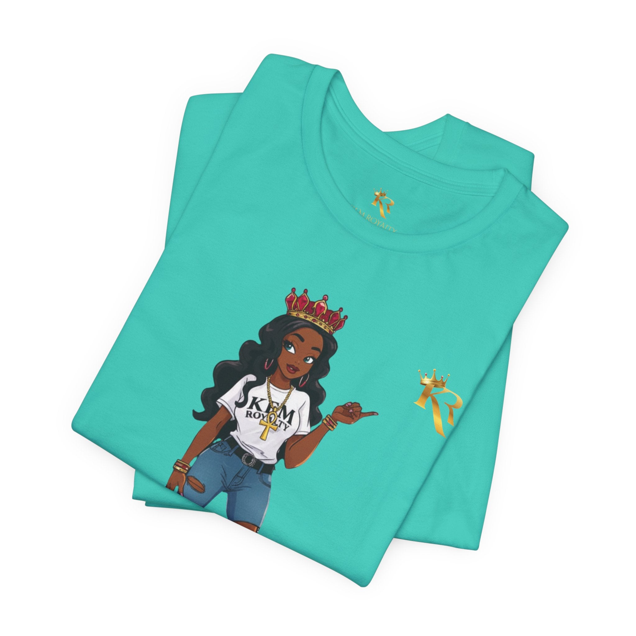 Women Stylish Queen T-Shirt, Cute Gift for Women