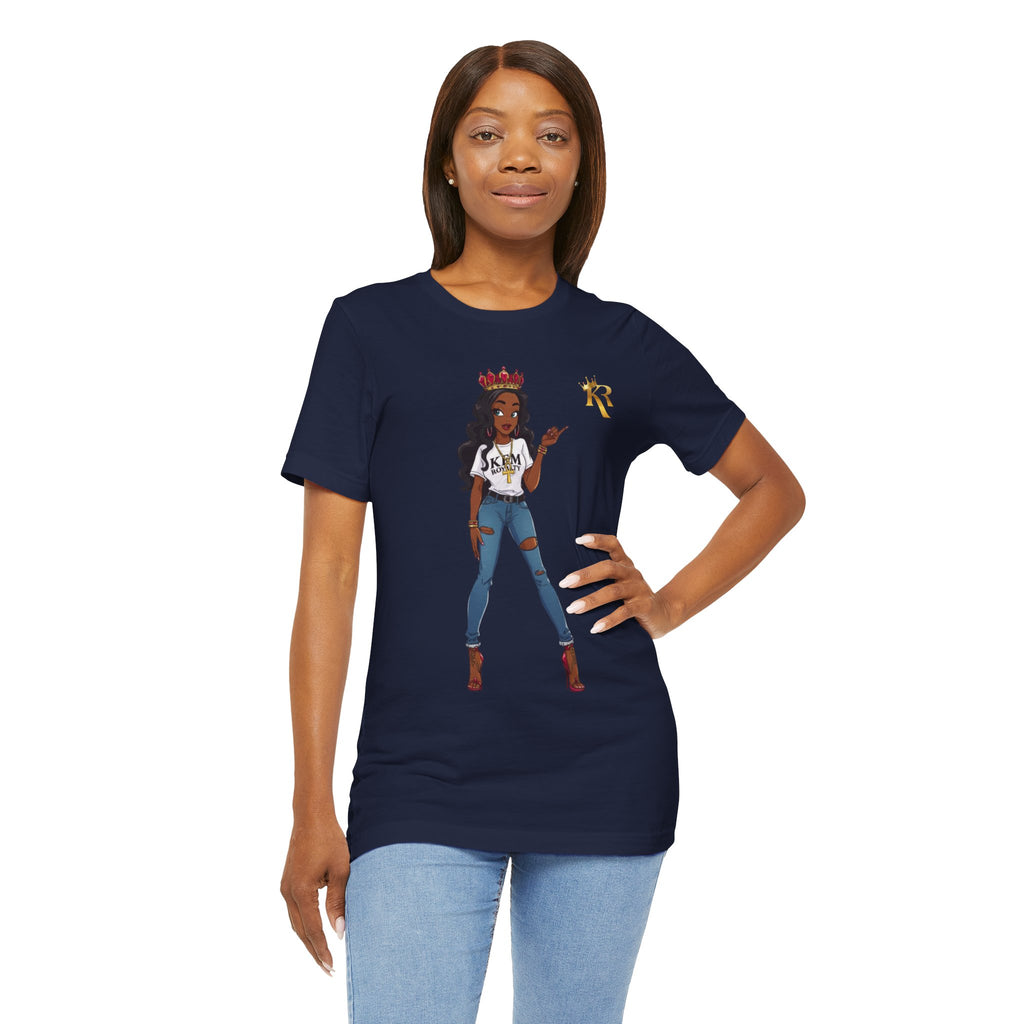 Women Stylish Queen T-Shirt, Cute Gift for Women