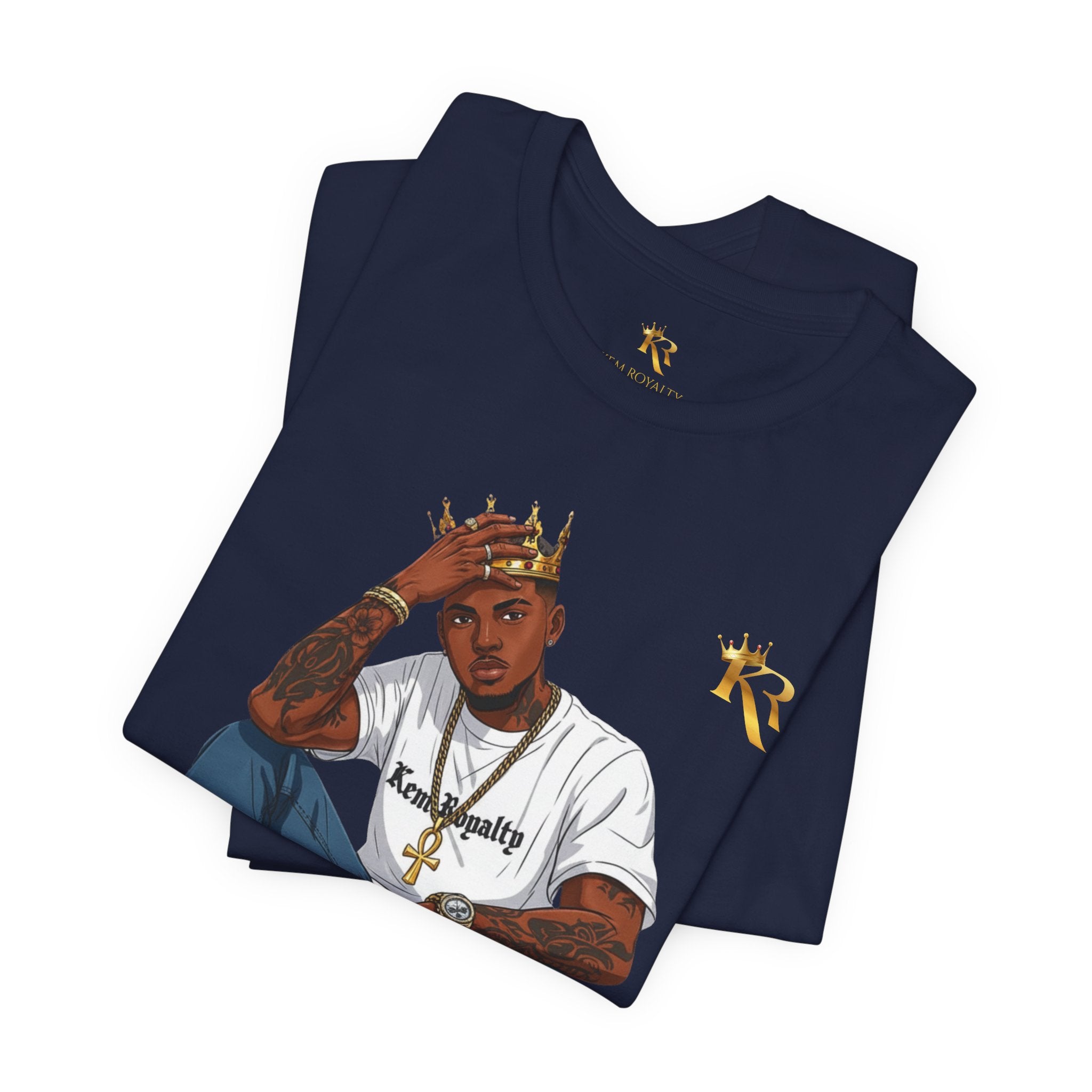 Men's Stylish King T-shirt, Gift for Men