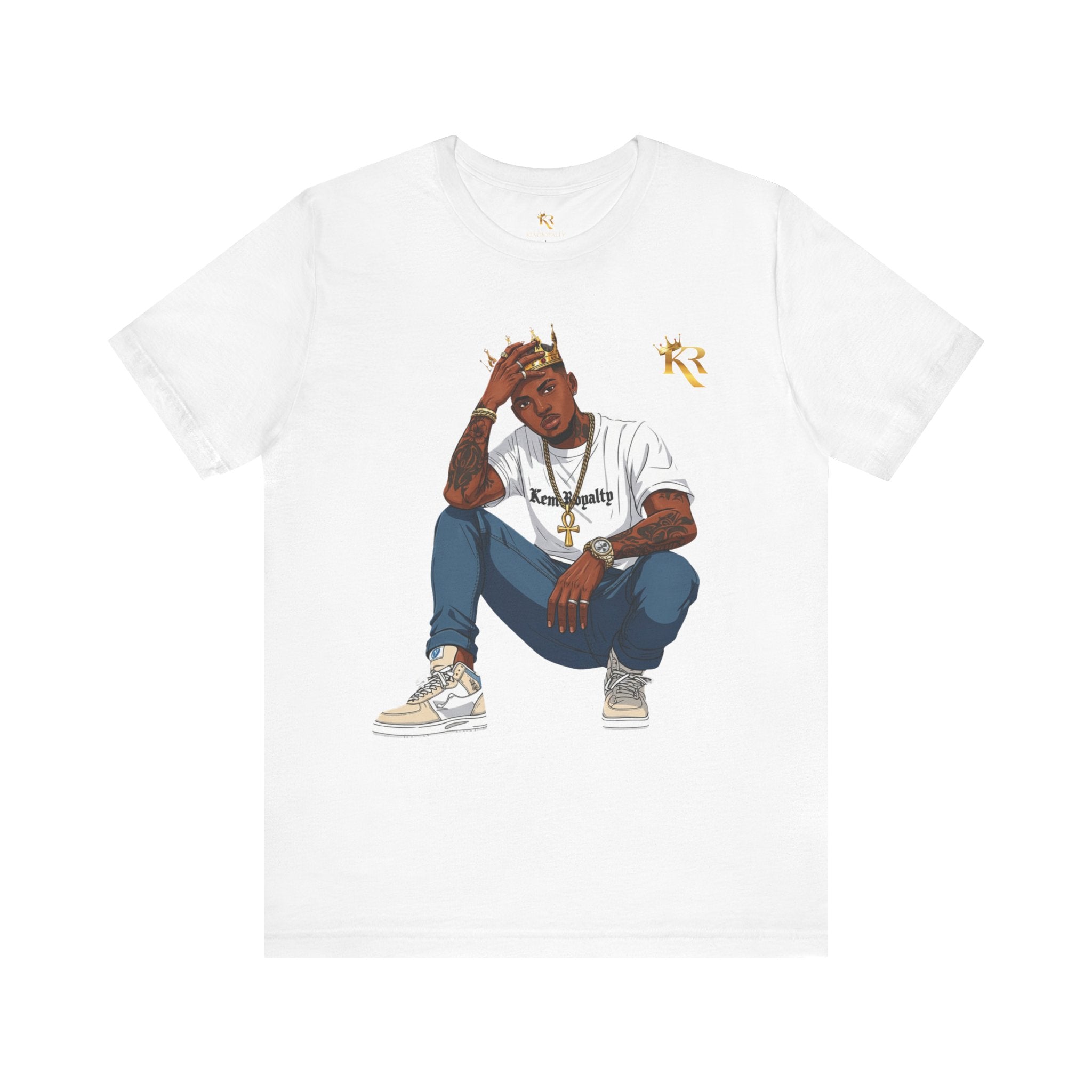 Men's Stylish King T-shirt, Gift for Men