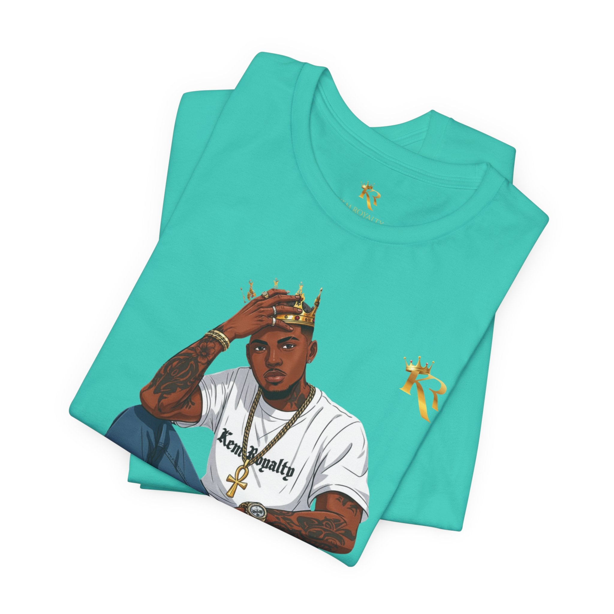 Men's Stylish King T-shirt, Gift for Men