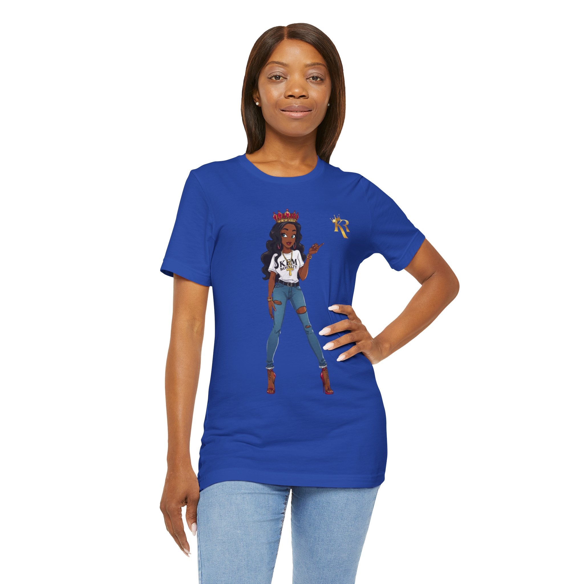 Women Stylish Queen T-Shirt, Cute Gift for Women
