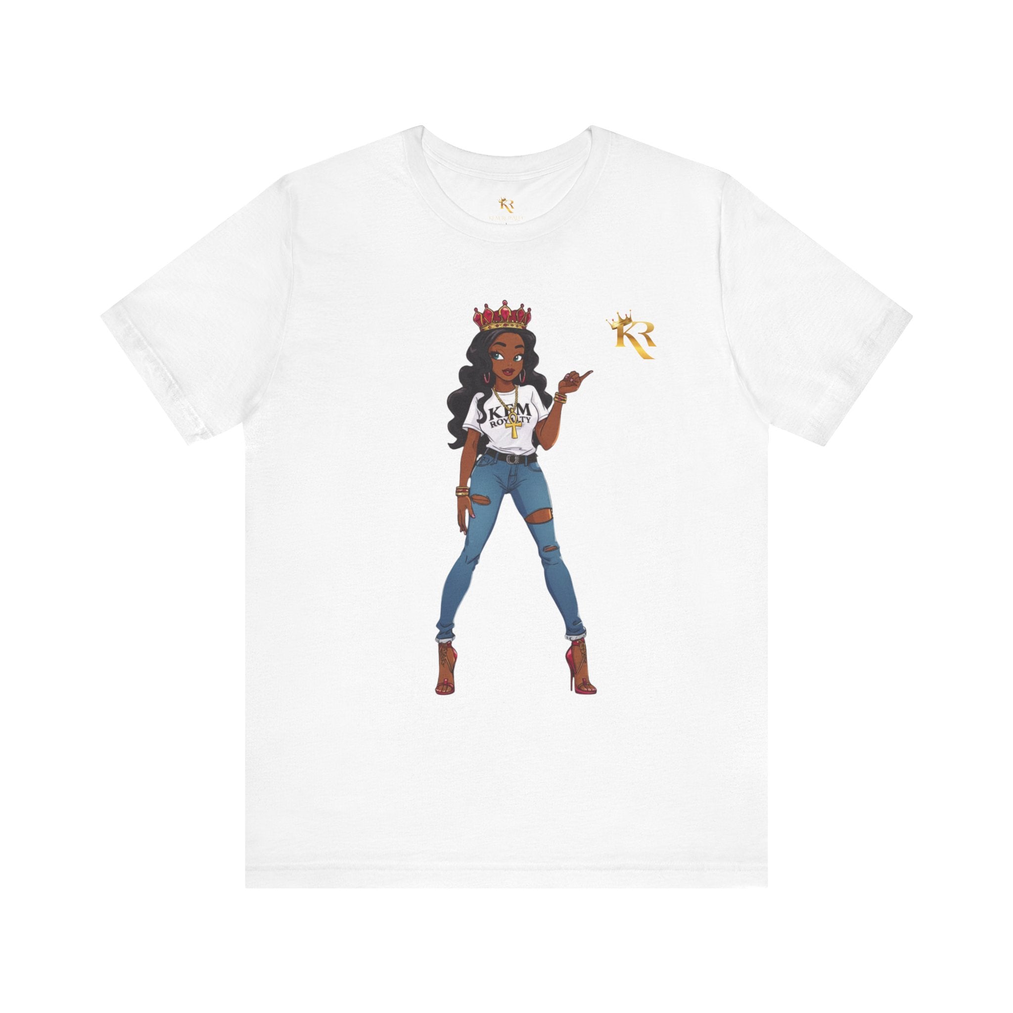 Women Stylish Queen T-Shirt, Cute Gift for Women