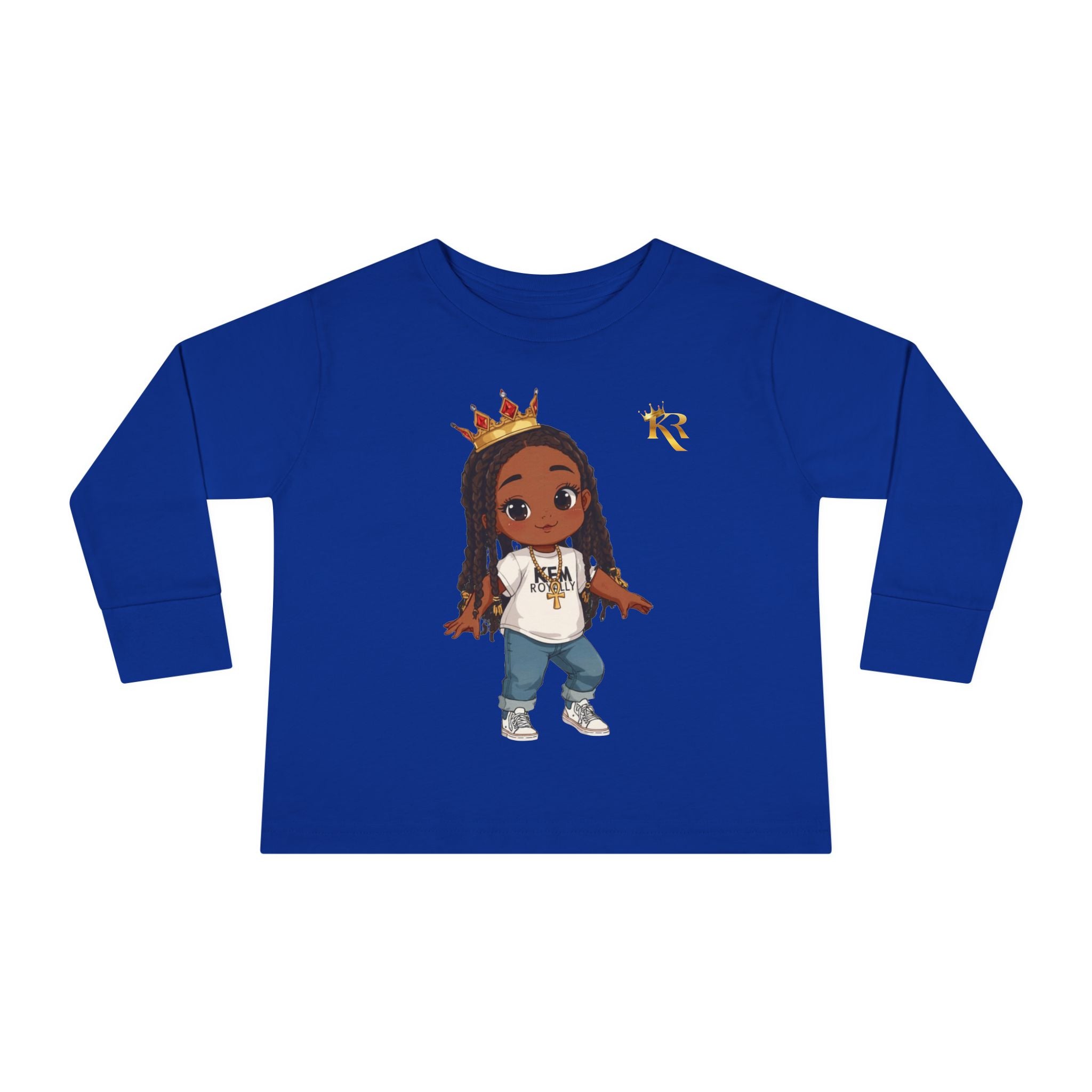 Toddler Girls Long Sleeve Tee, Gift For Toddler Girls