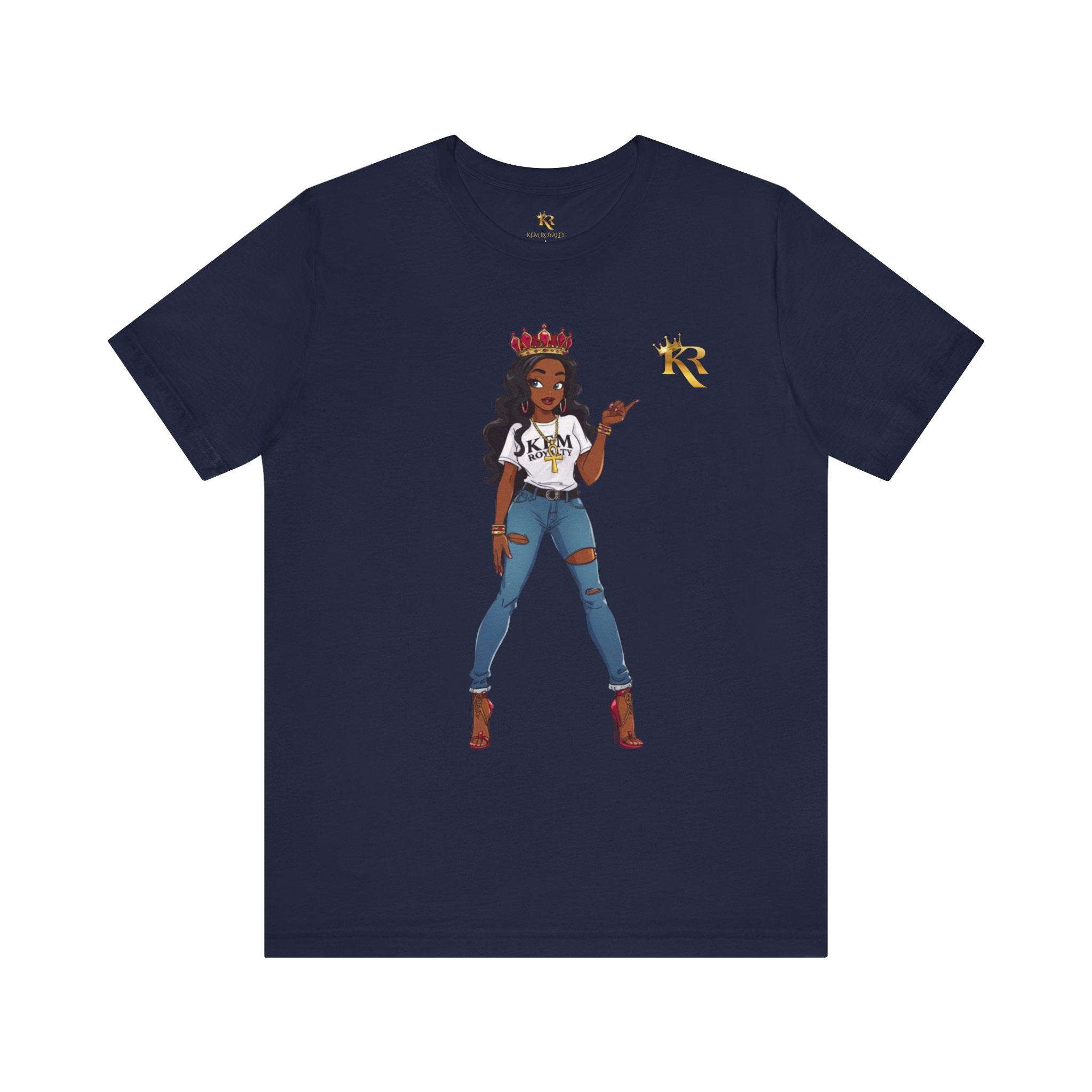 Women Stylish Queen T-Shirt, Cute Gift for Women