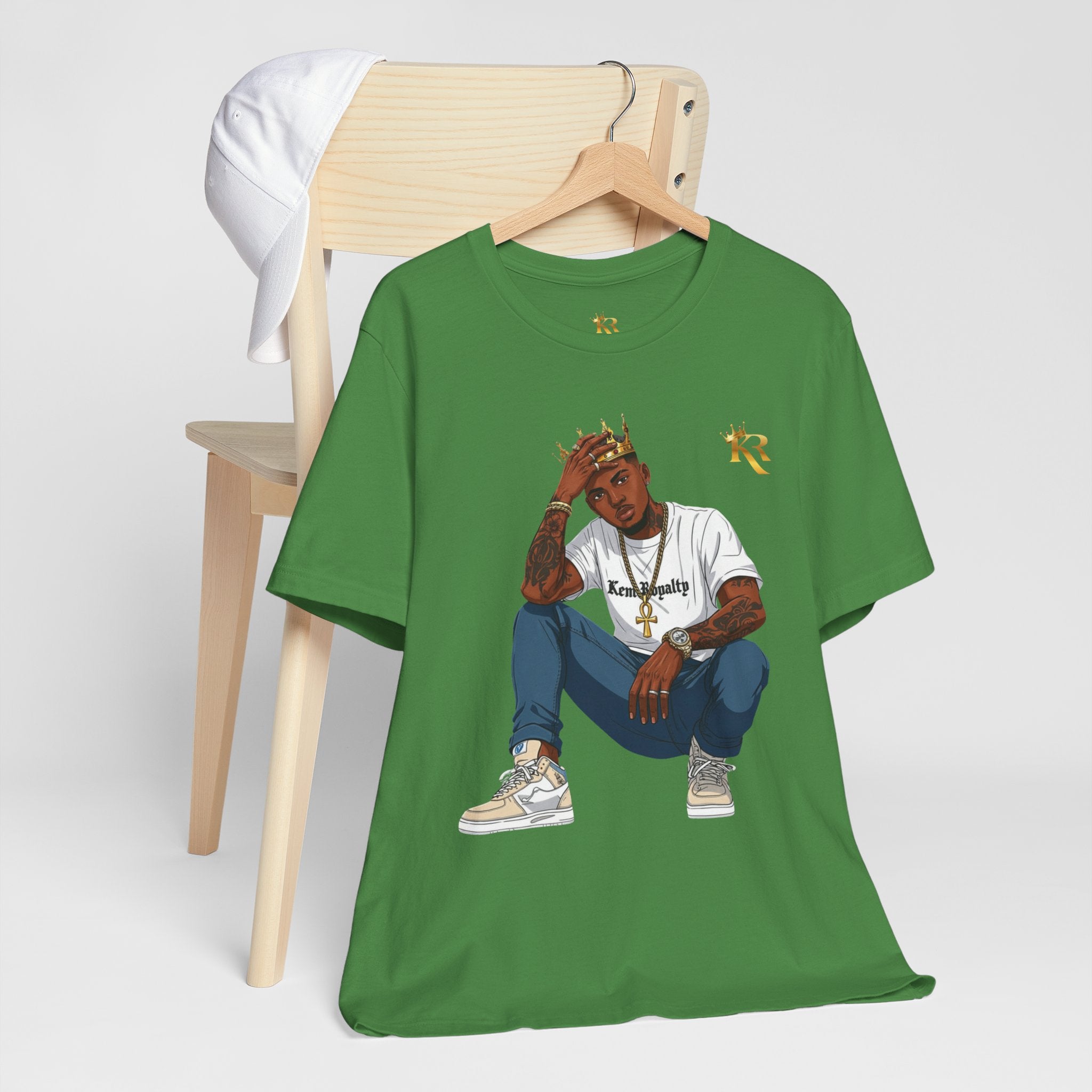 Men's Stylish King T-shirt, Gift for Men